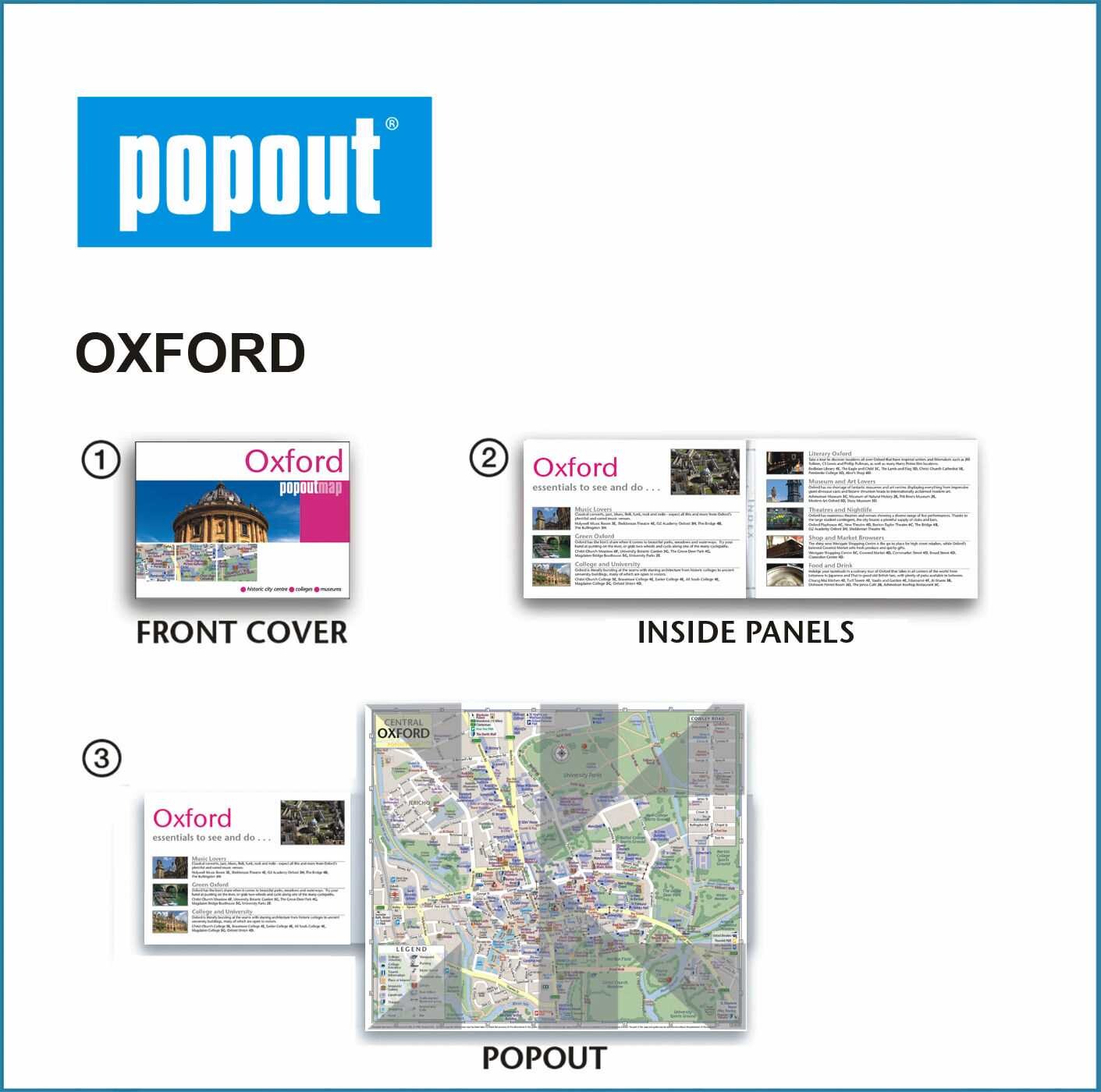 Oxford Popout Map