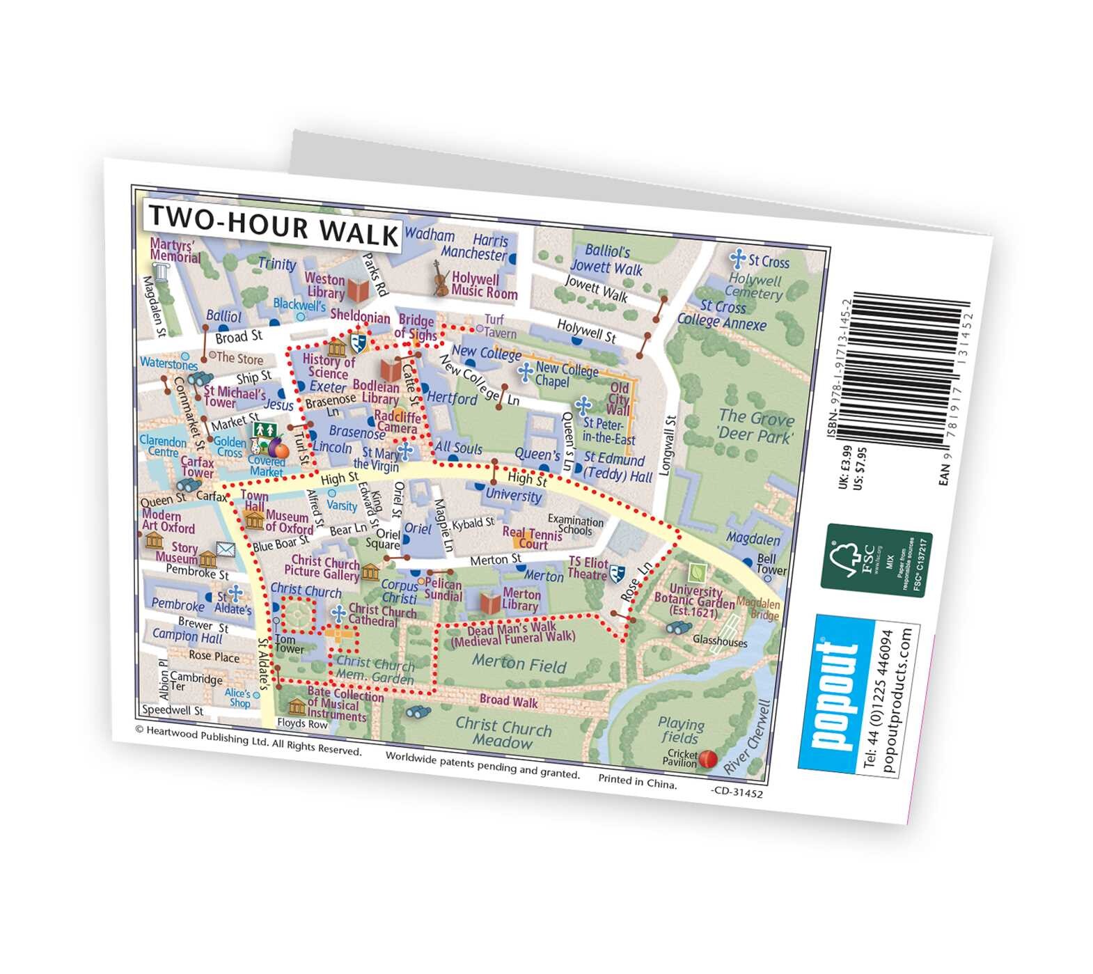 Oxford Popout Map