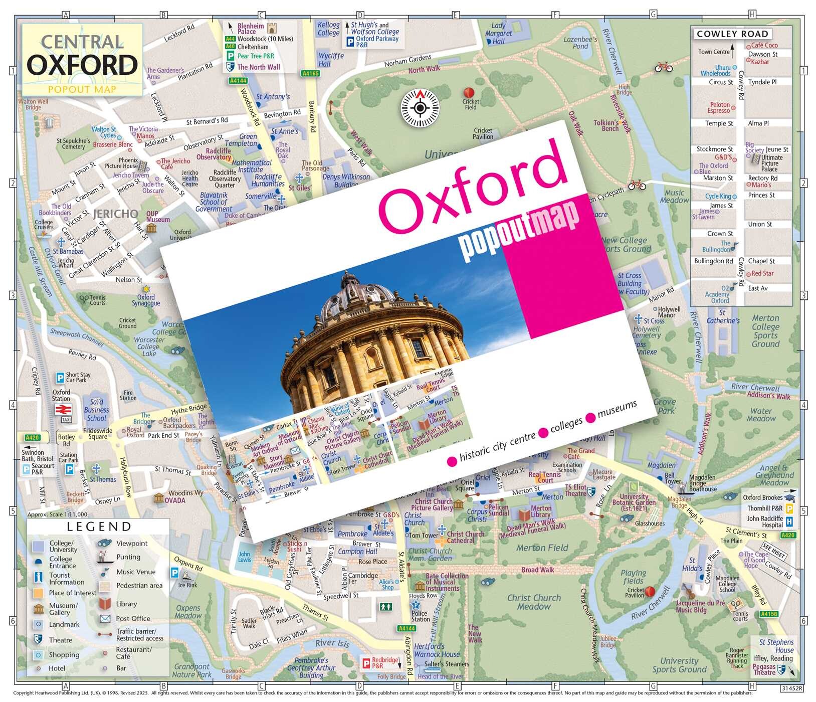 Oxford Popout Map