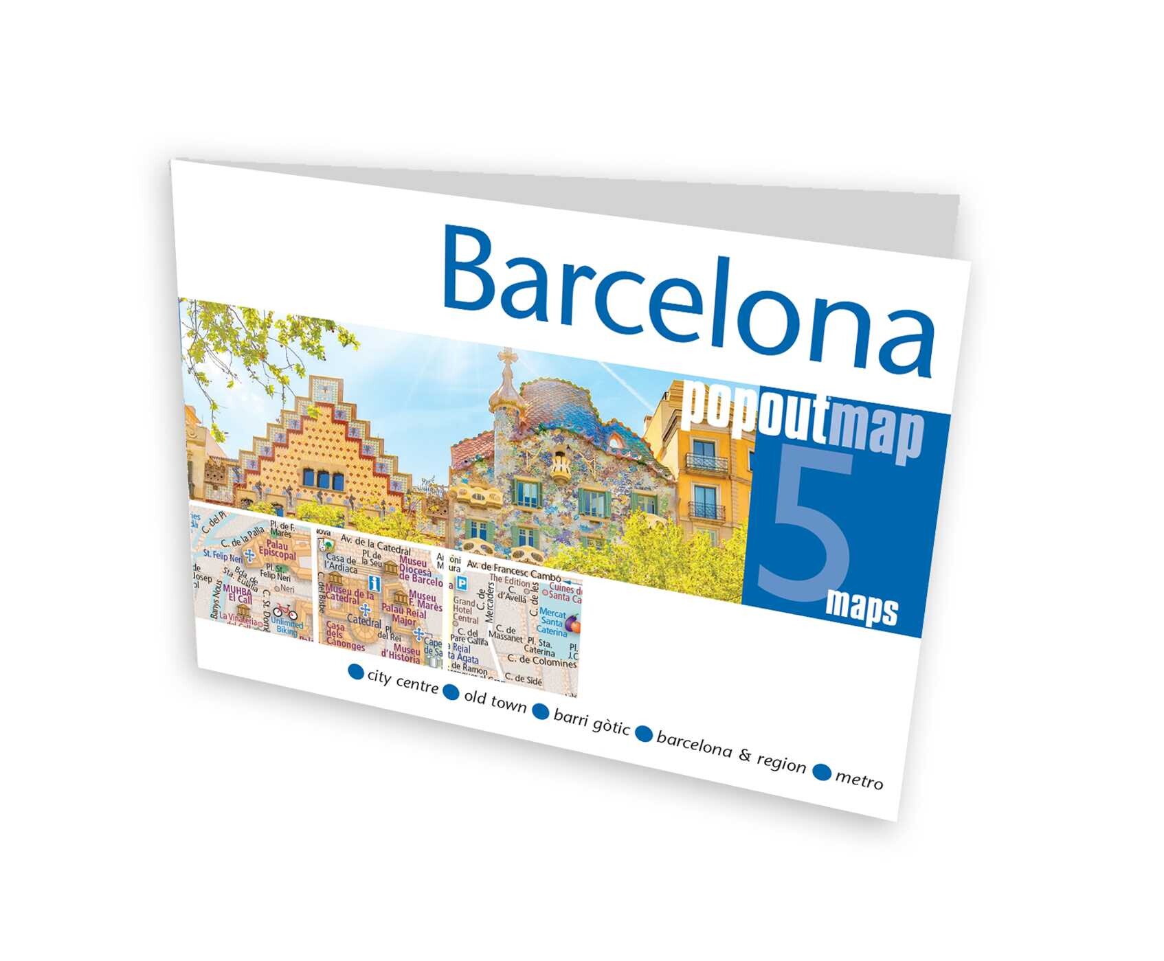 Barcelona Popout Map