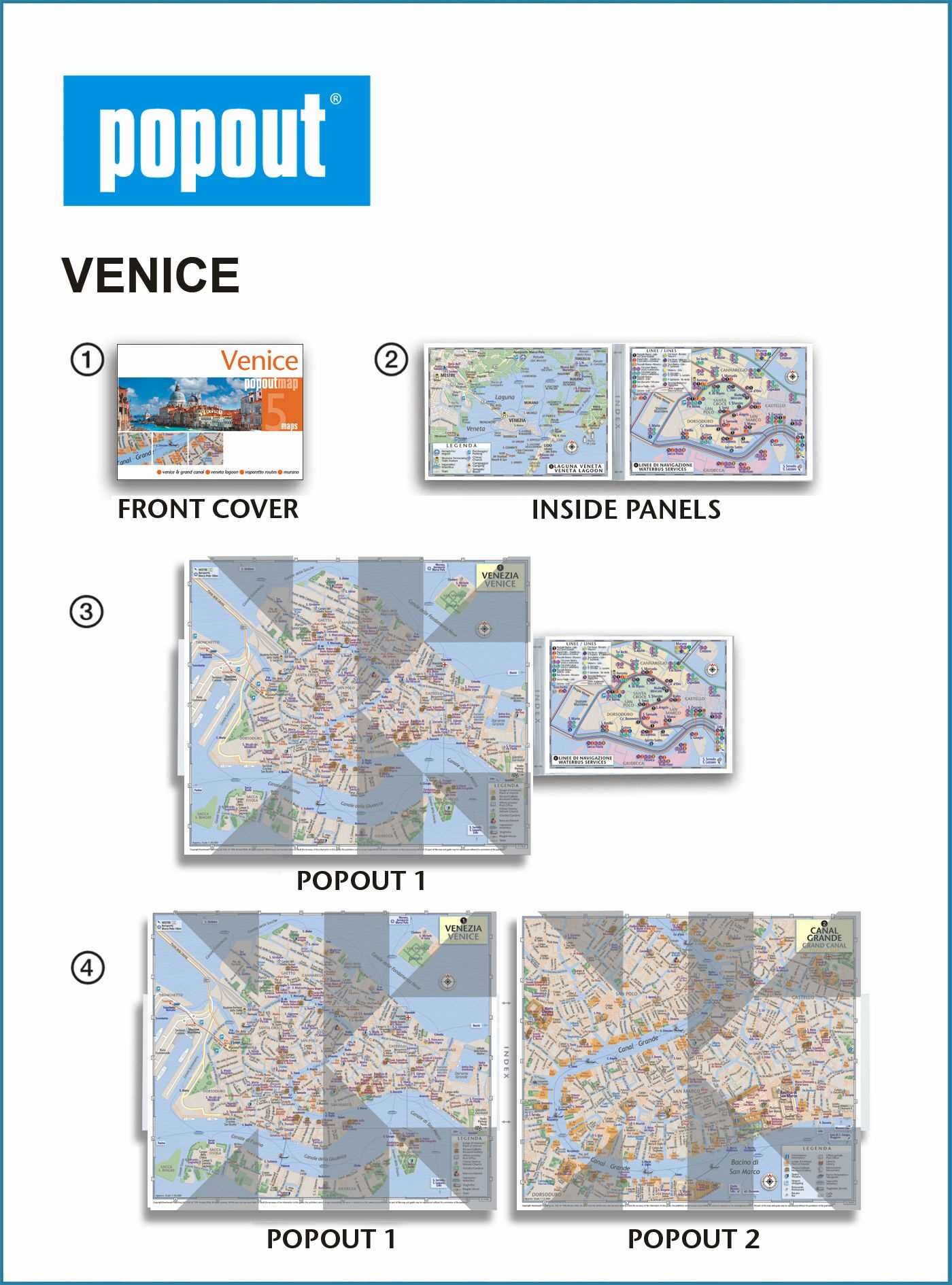 Venice Popout Map
