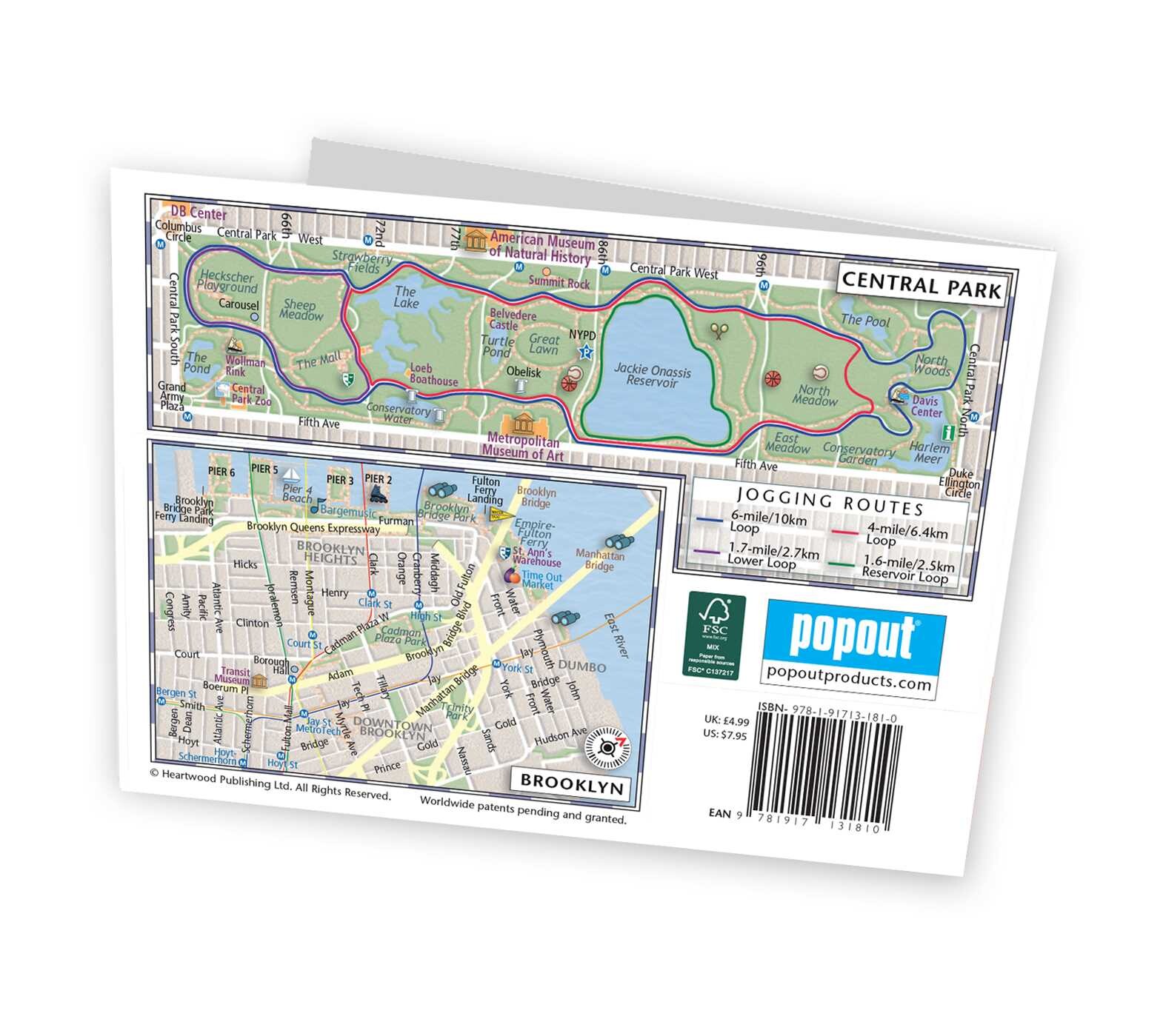 Popout Map New York