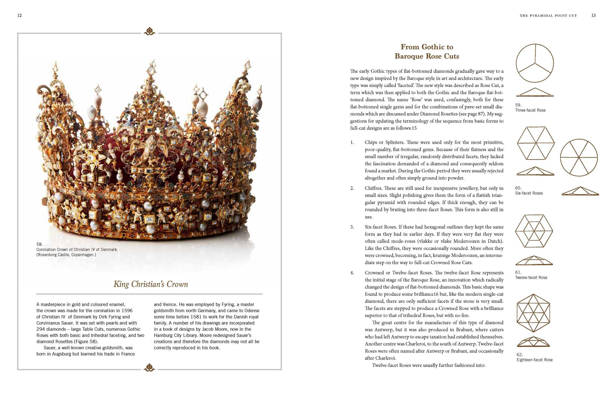 Diamond Cuts in Historic Jewellery 1381-1910