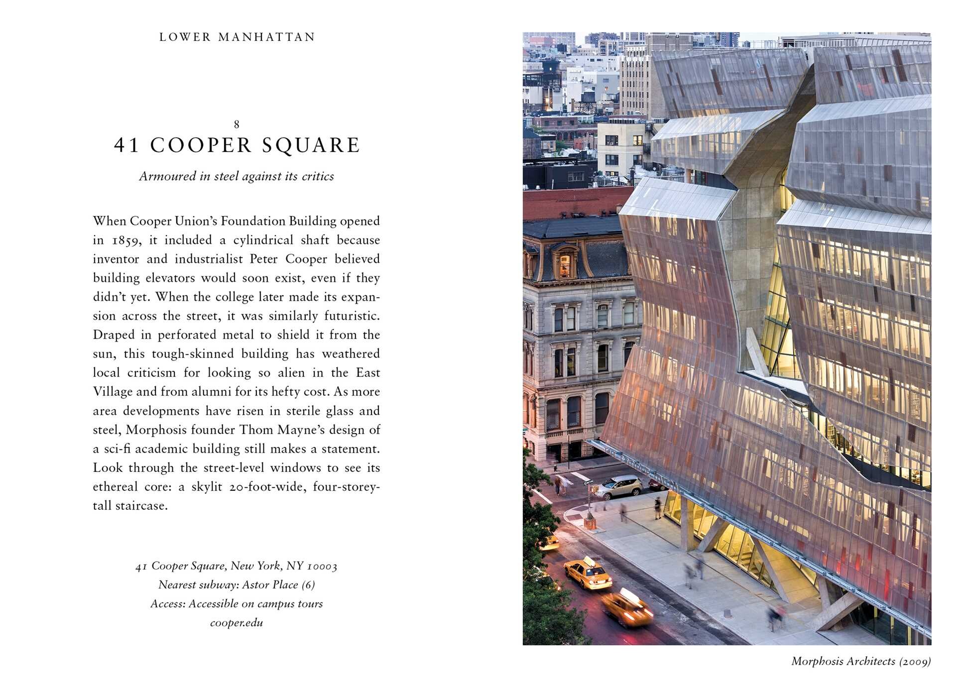 Opinionated Guide to New York Architecture