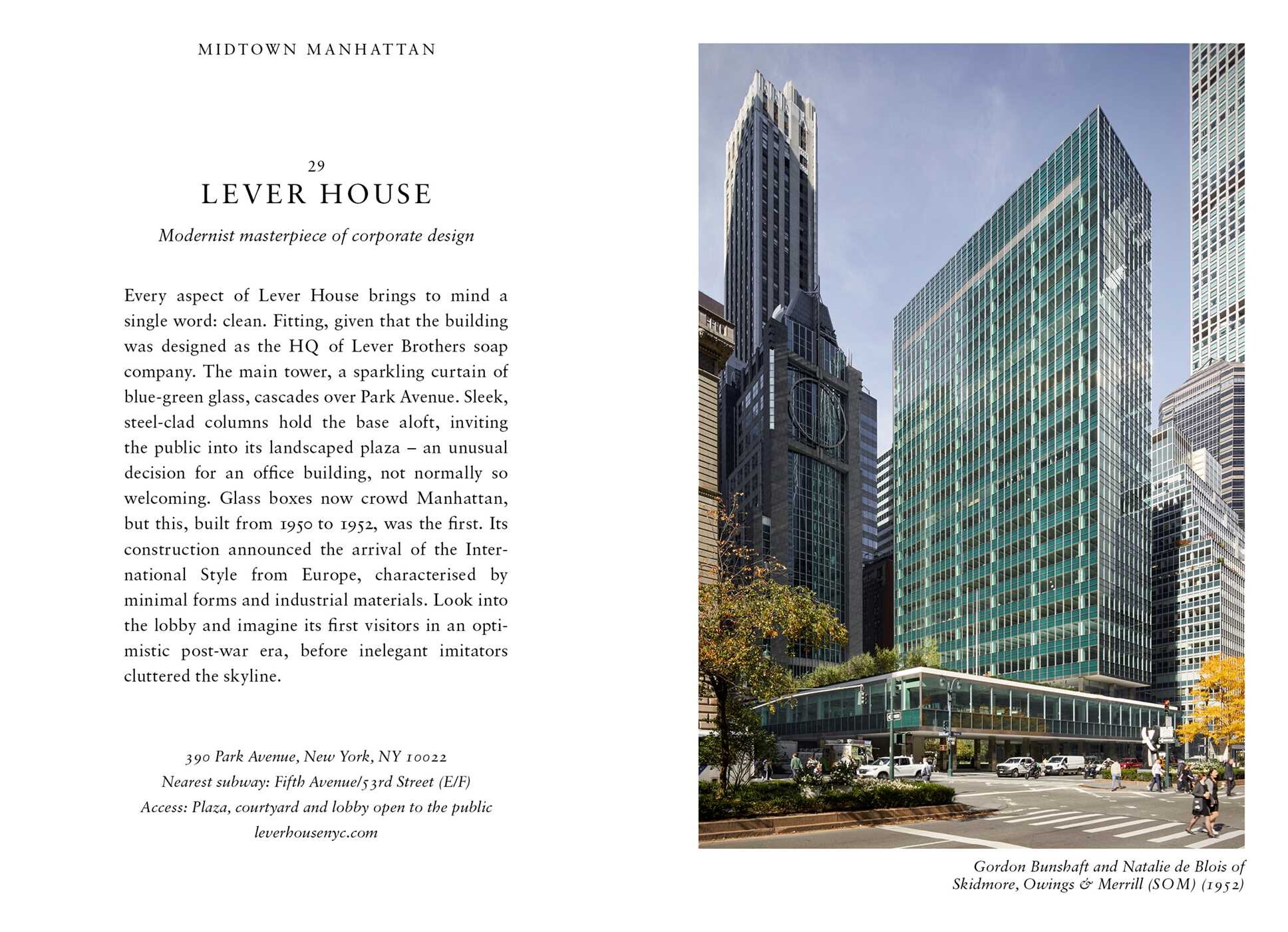 Opinionated Guide to New York Architecture