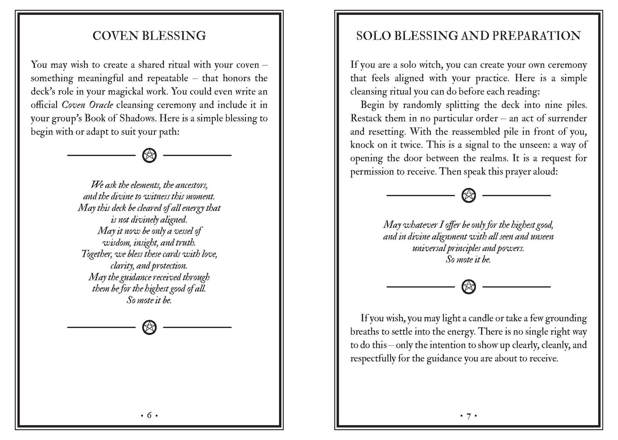 Coven Oracle