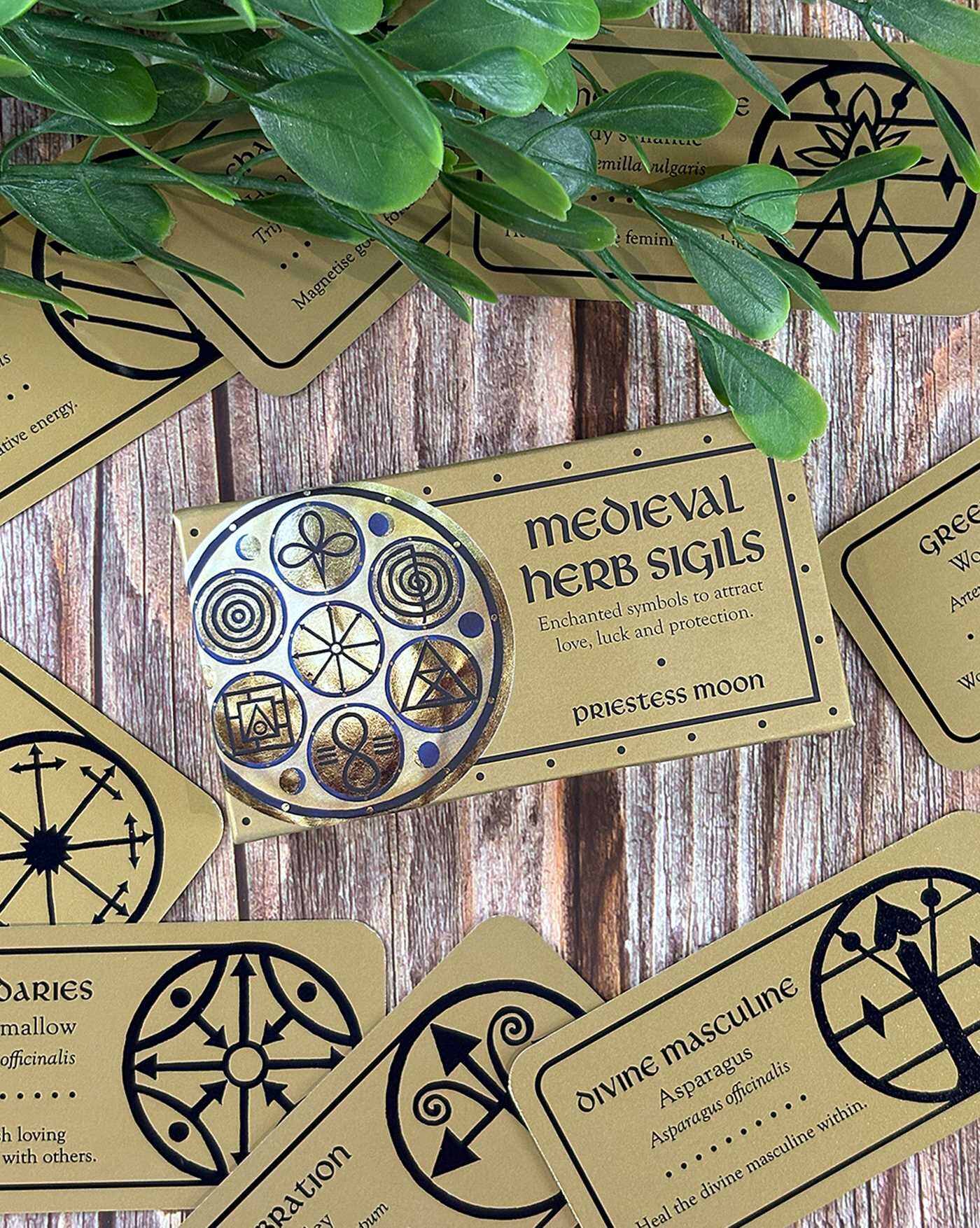 Medieval Herb Sigils