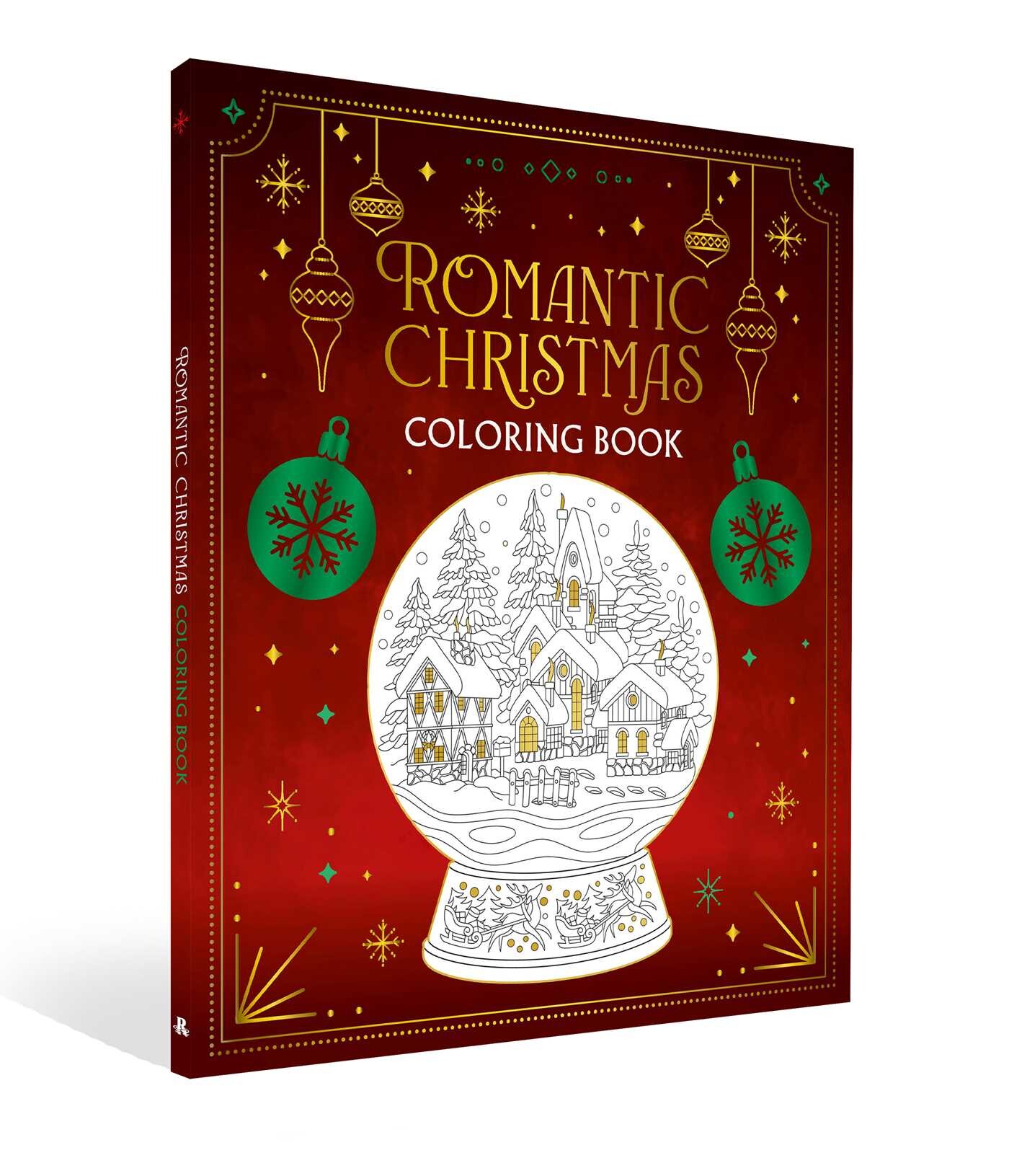 Romantic Christmas Coloring Book