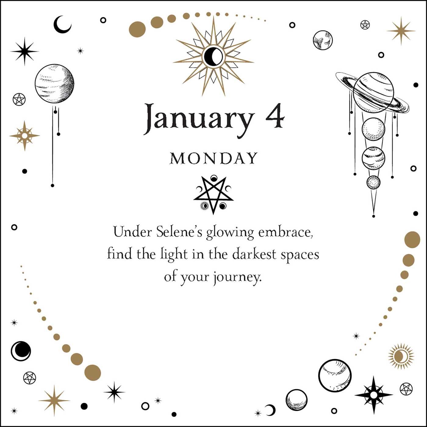 2027 Witch's Day-to-Day Calendar