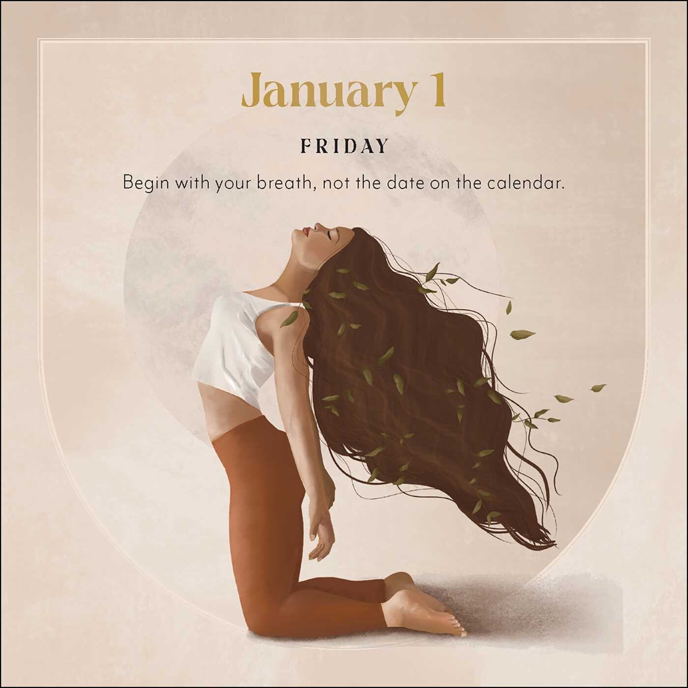 2027 Yoga Magic Day-to-Day Calendar
