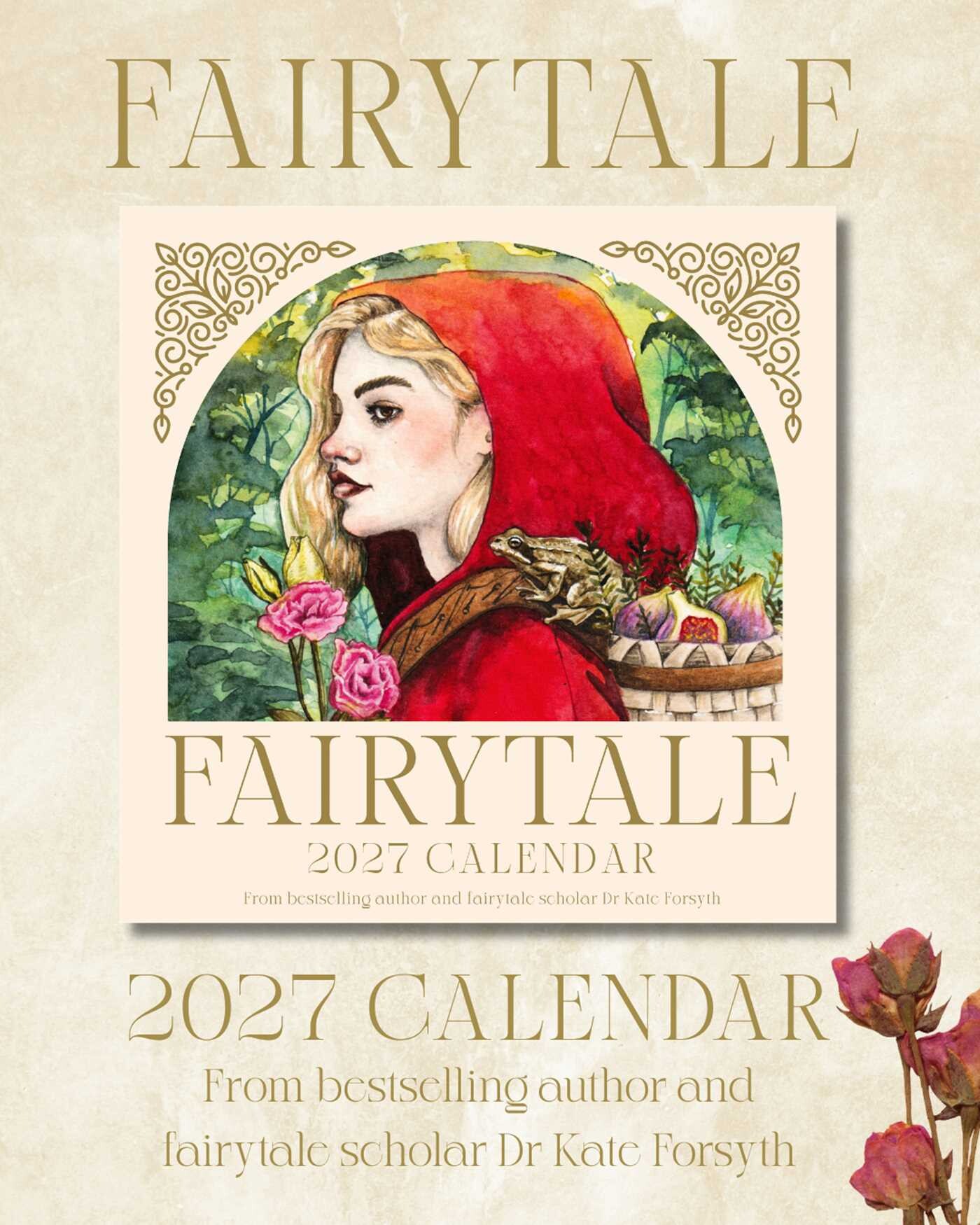2027 Fairytale Wall Calendar