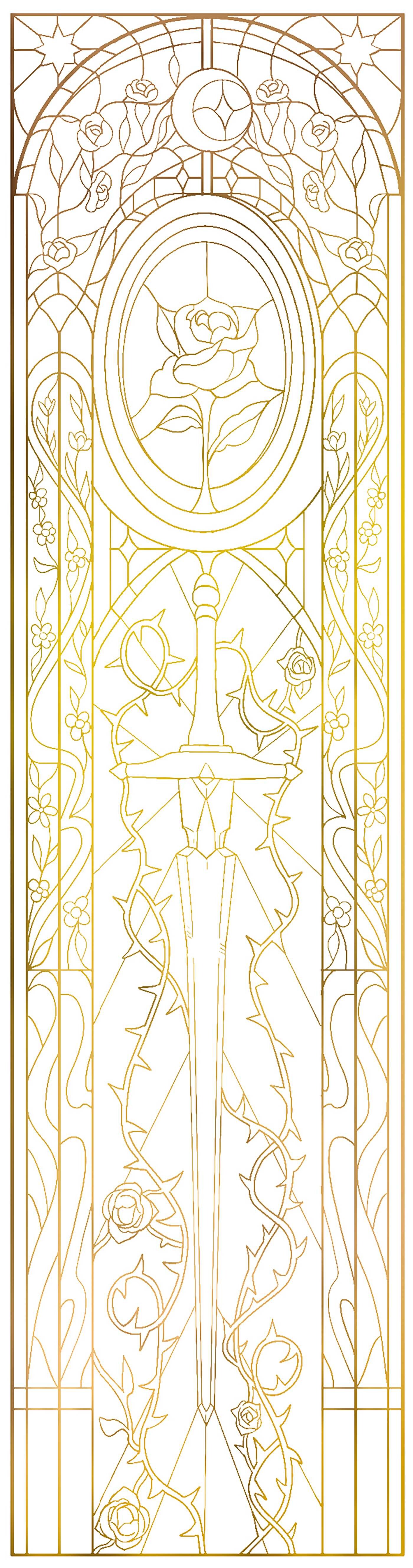 Fae Lovers Coloring Bookmarks