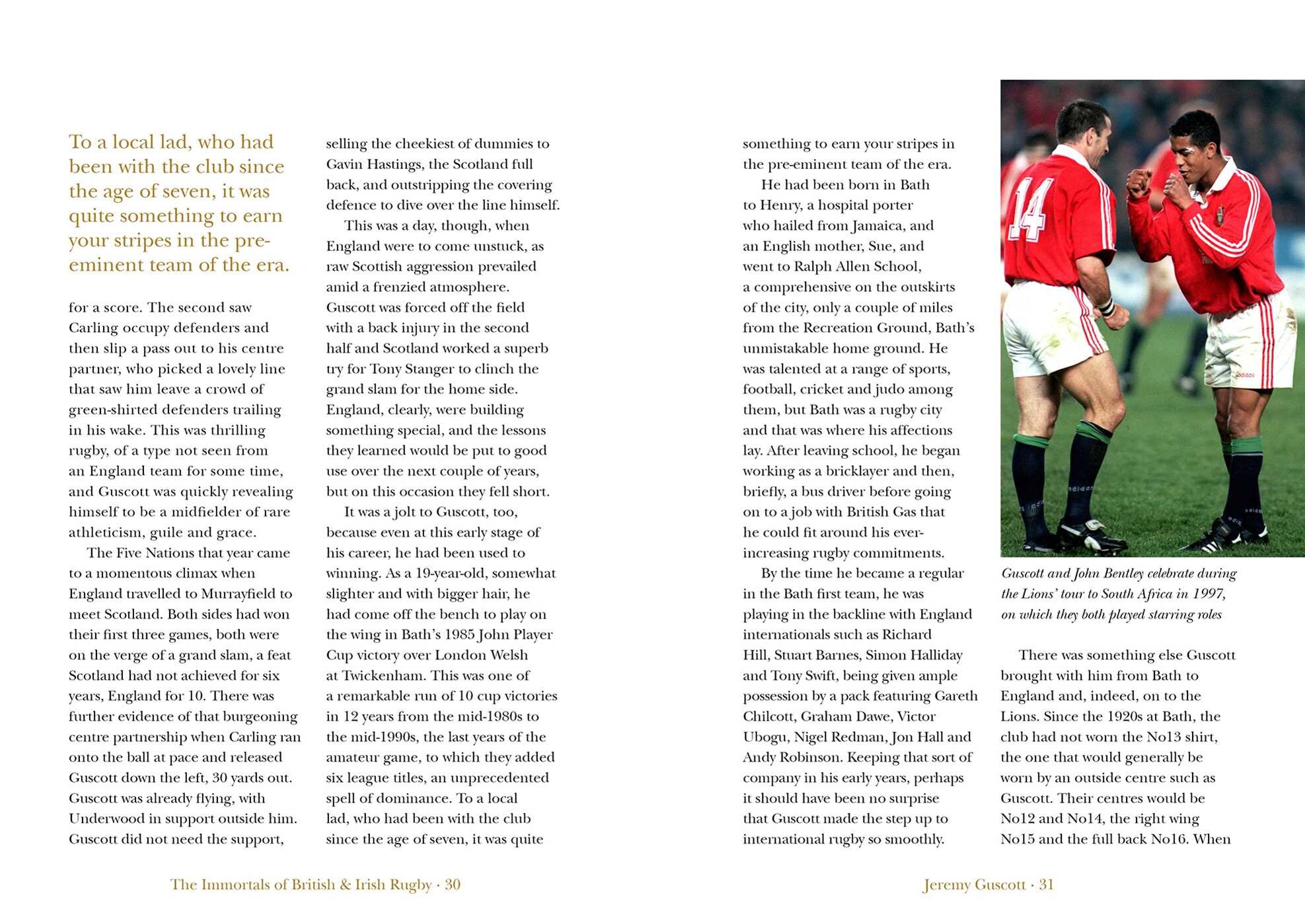 Immortals of British & Irish Rugby