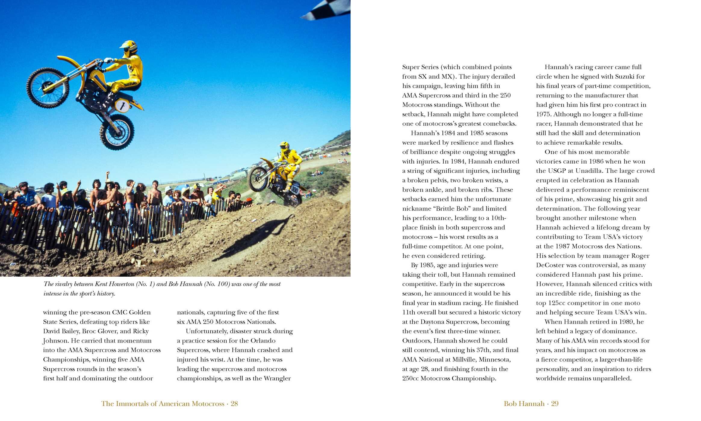 Immortals of American Motocross
