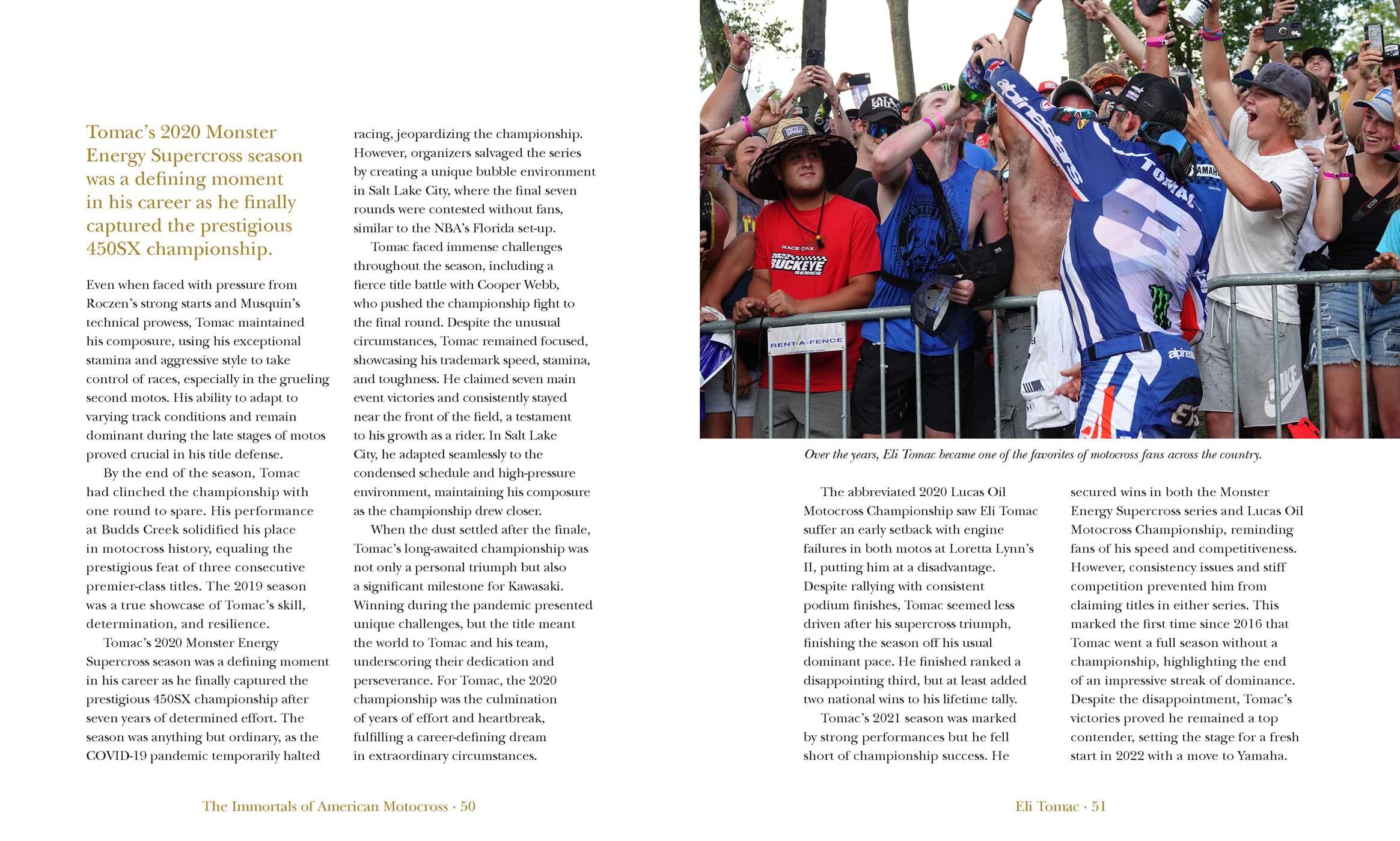 Immortals of American Motocross