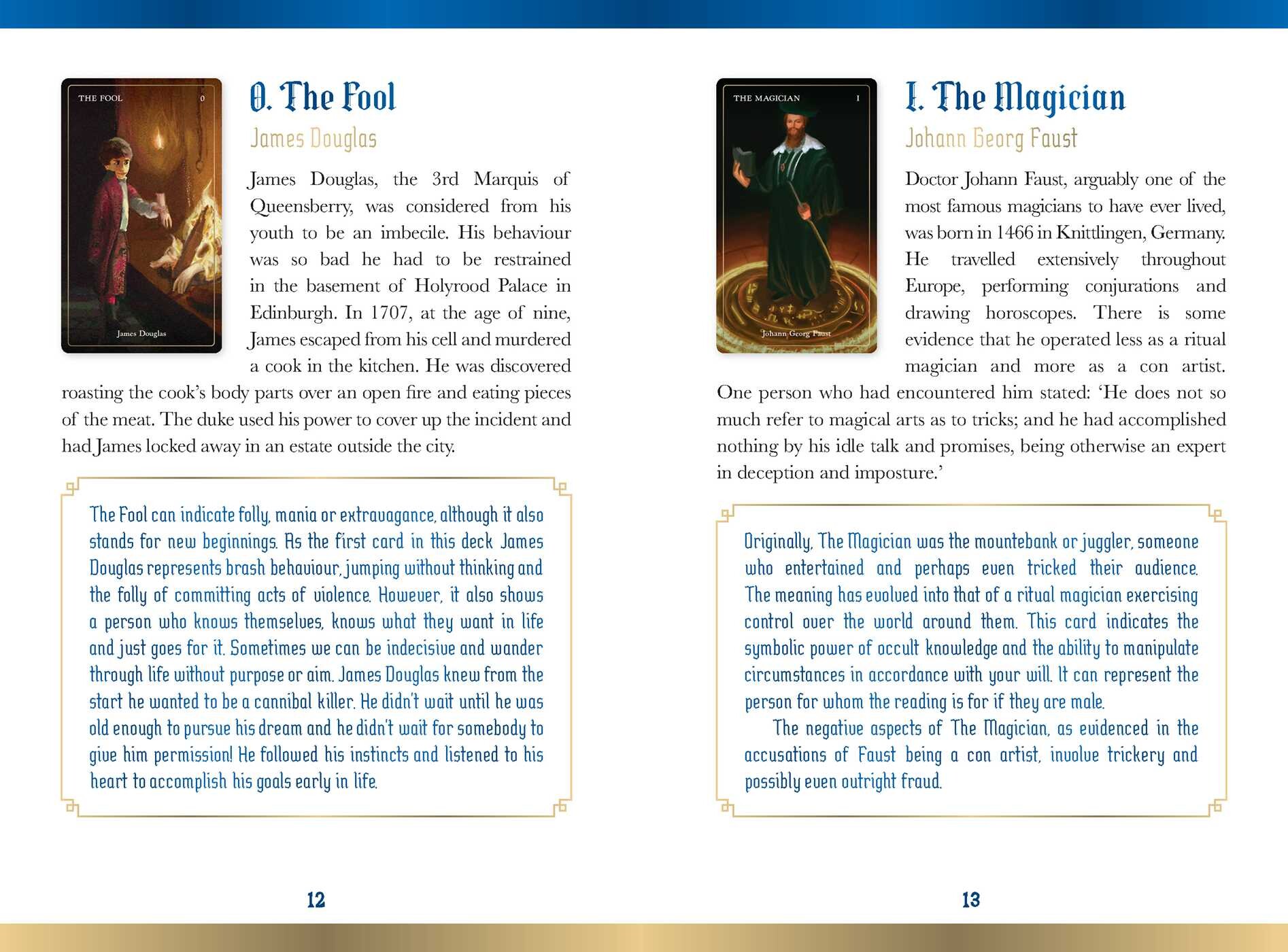 Magicians, Martyrs and Madmen Tarot