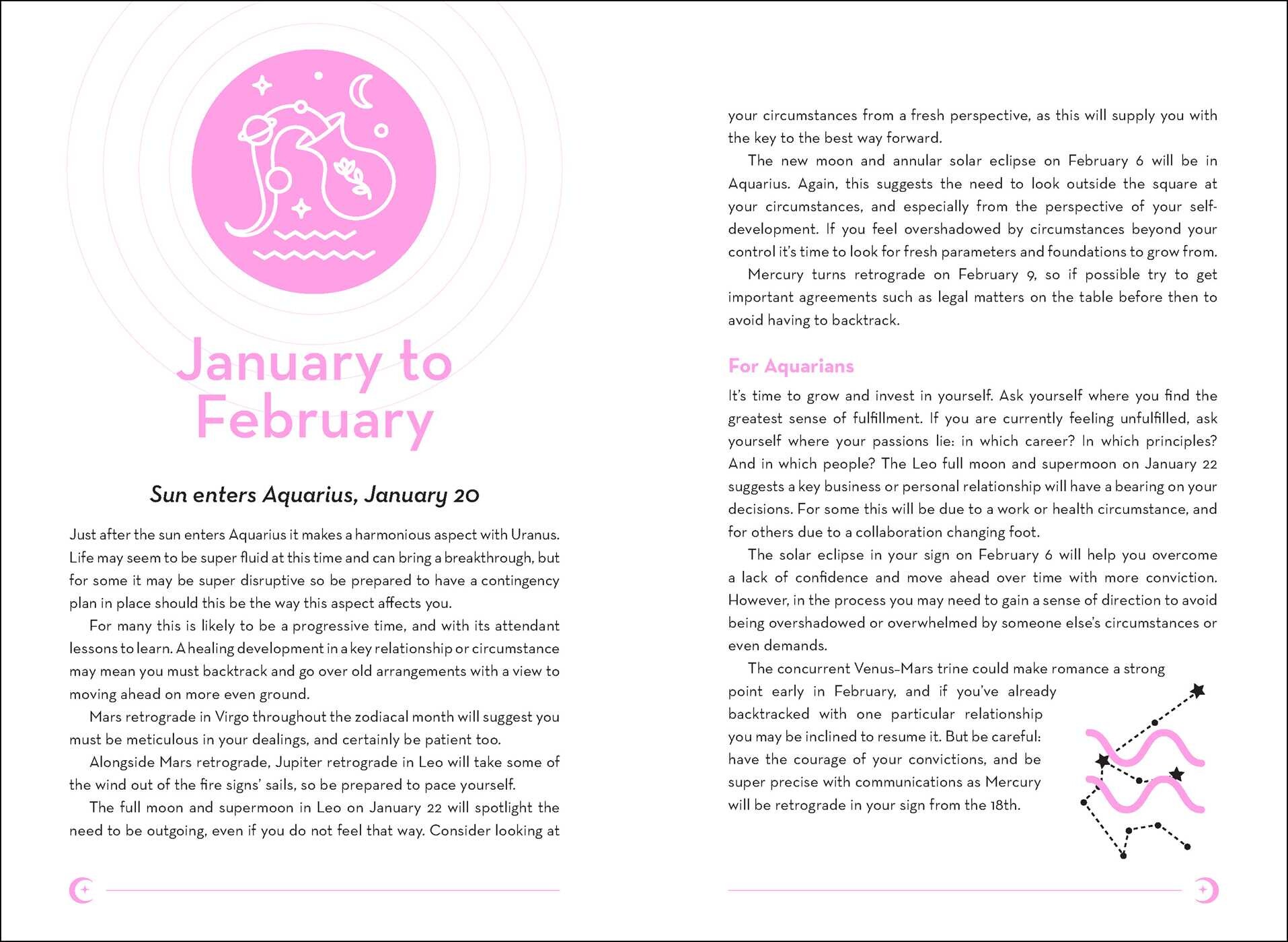 2027 Astrology Planner Calendar - Northern Hemisphere