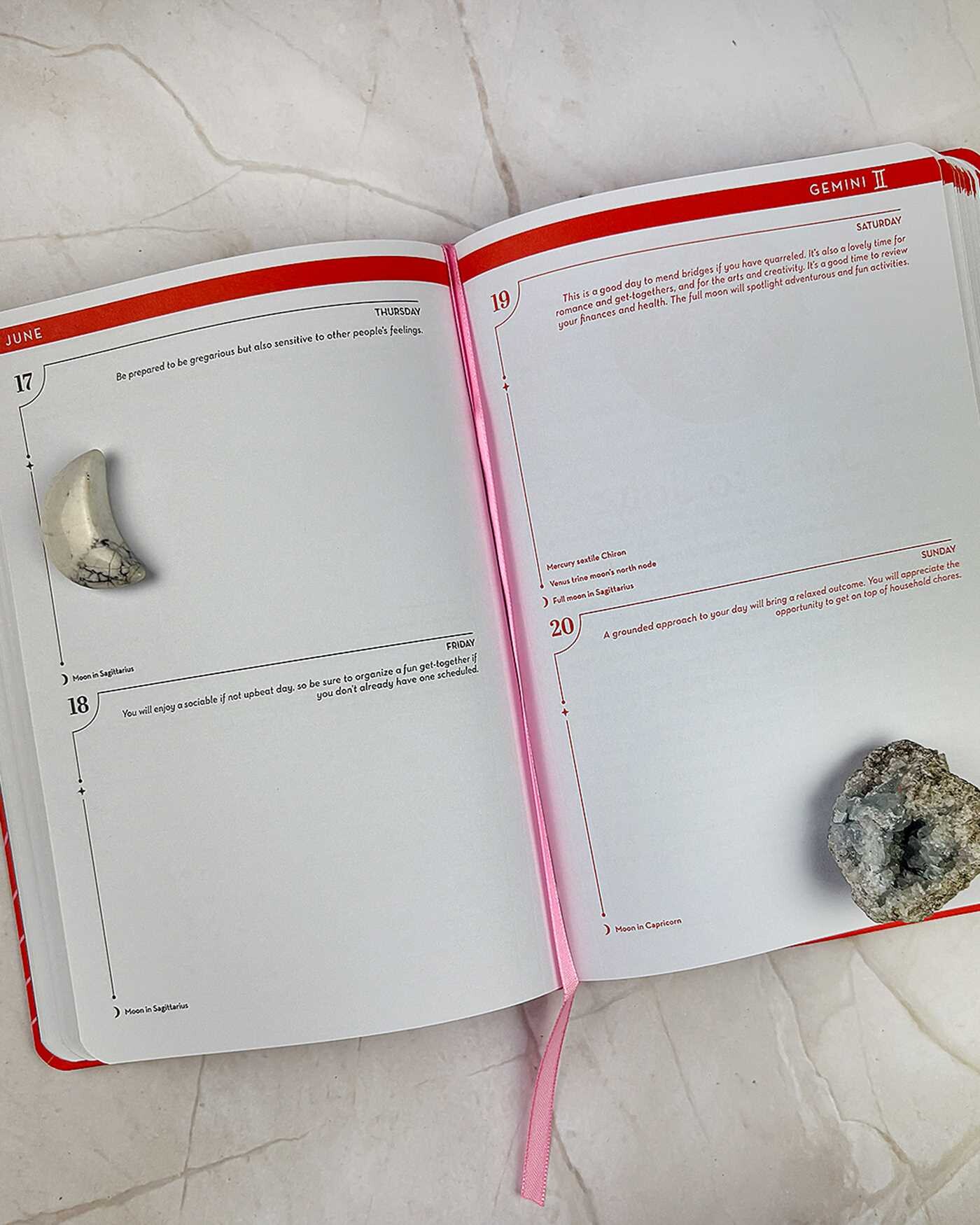 2027 Astrology Planner Calendar - Northern Hemisphere