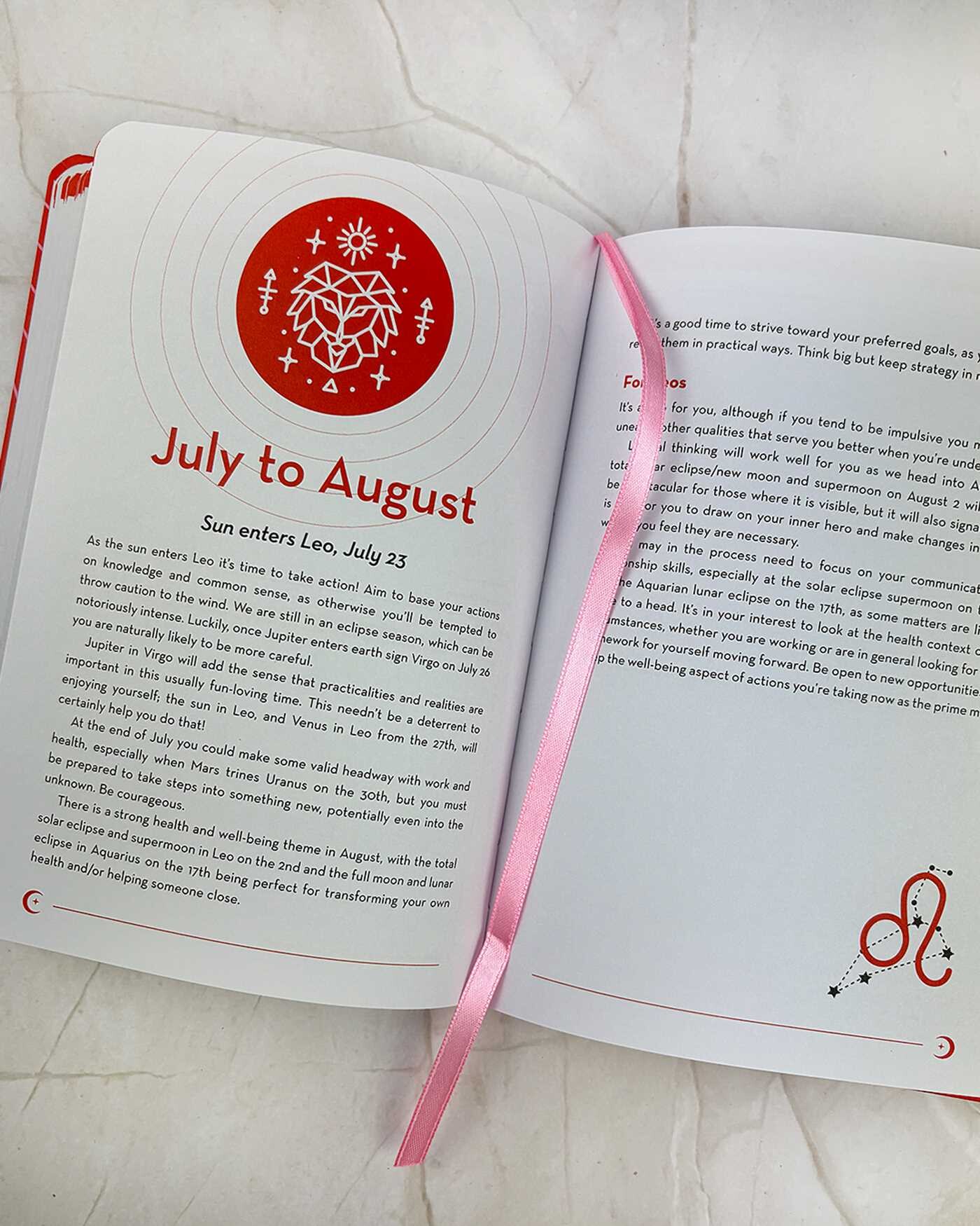 2027 Astrology Planner Calendar - Northern Hemisphere