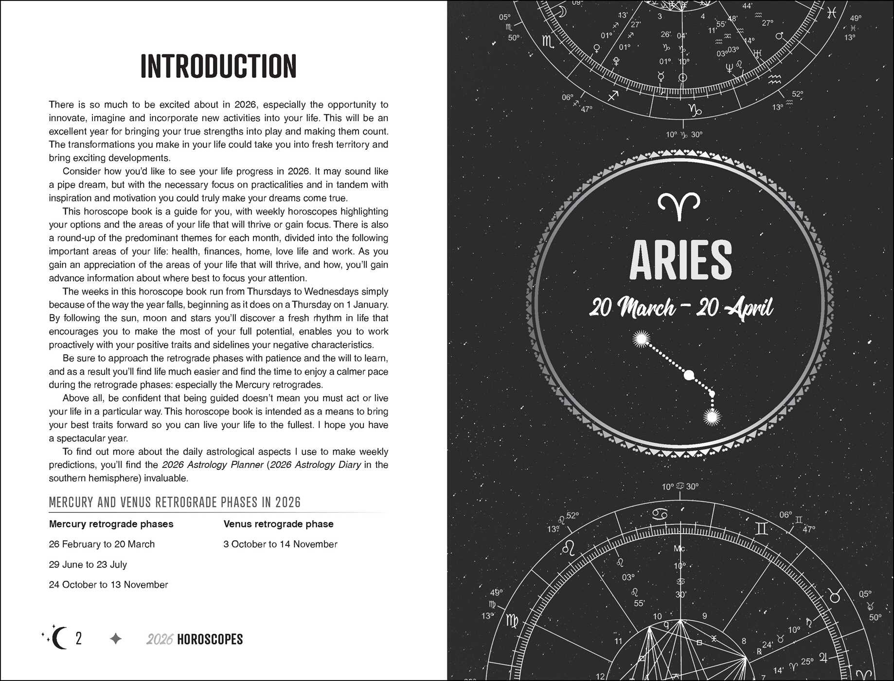 2026 Horoscopes Annual Calendar