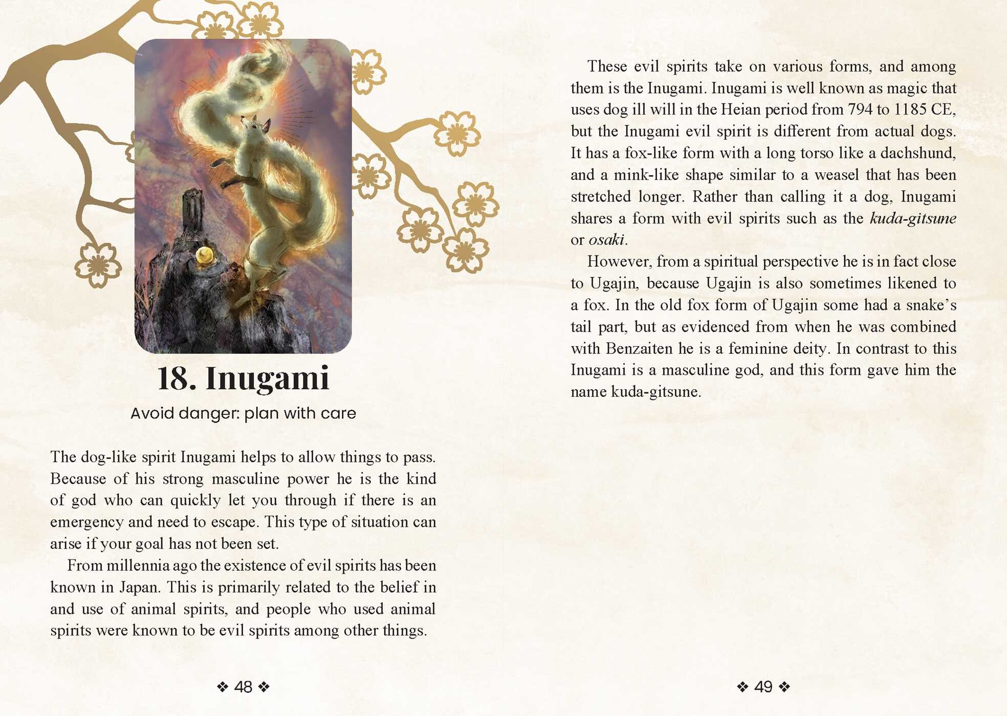 Japanese Gods & Spirits Oracle