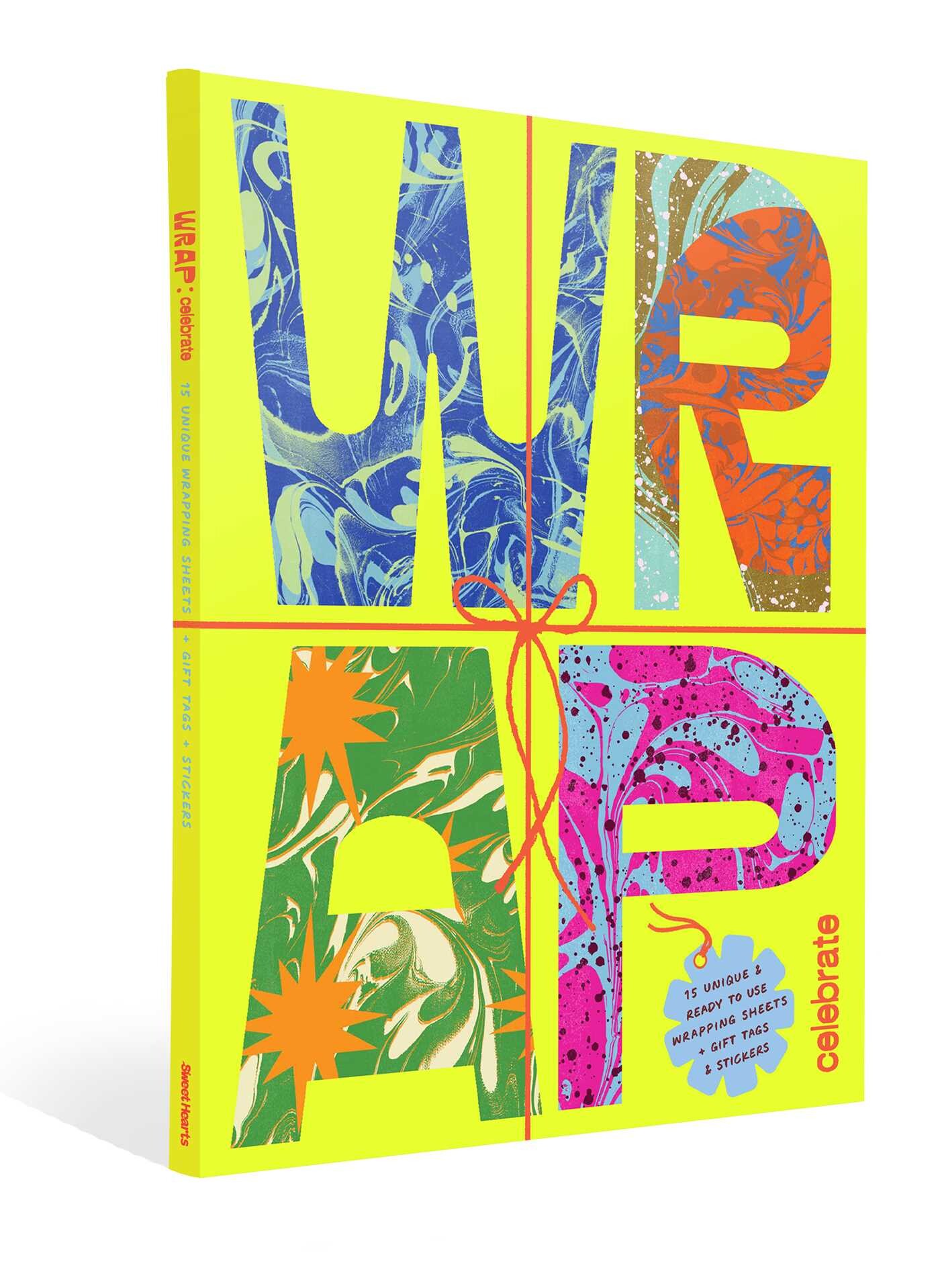 WRAP: Celebrate - Gift Wrapping Paper Book with Gift Tags