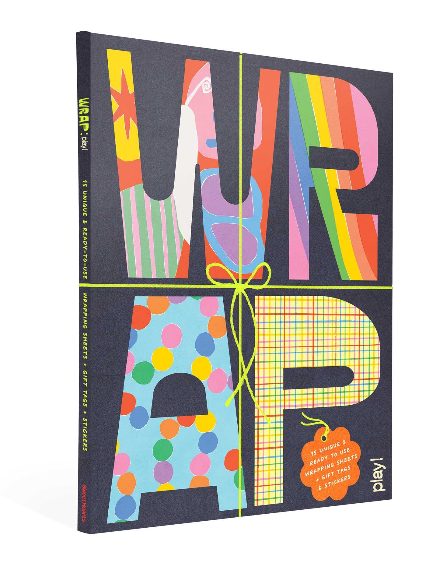 WRAP: Play! - Gift Wrapping Paper Book with Gift Tags