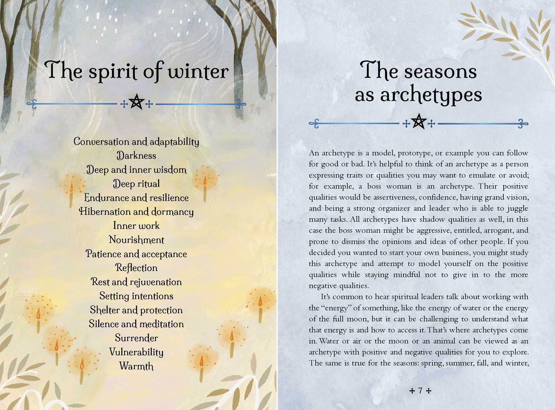Seasons of the Witch: Winter Tarot