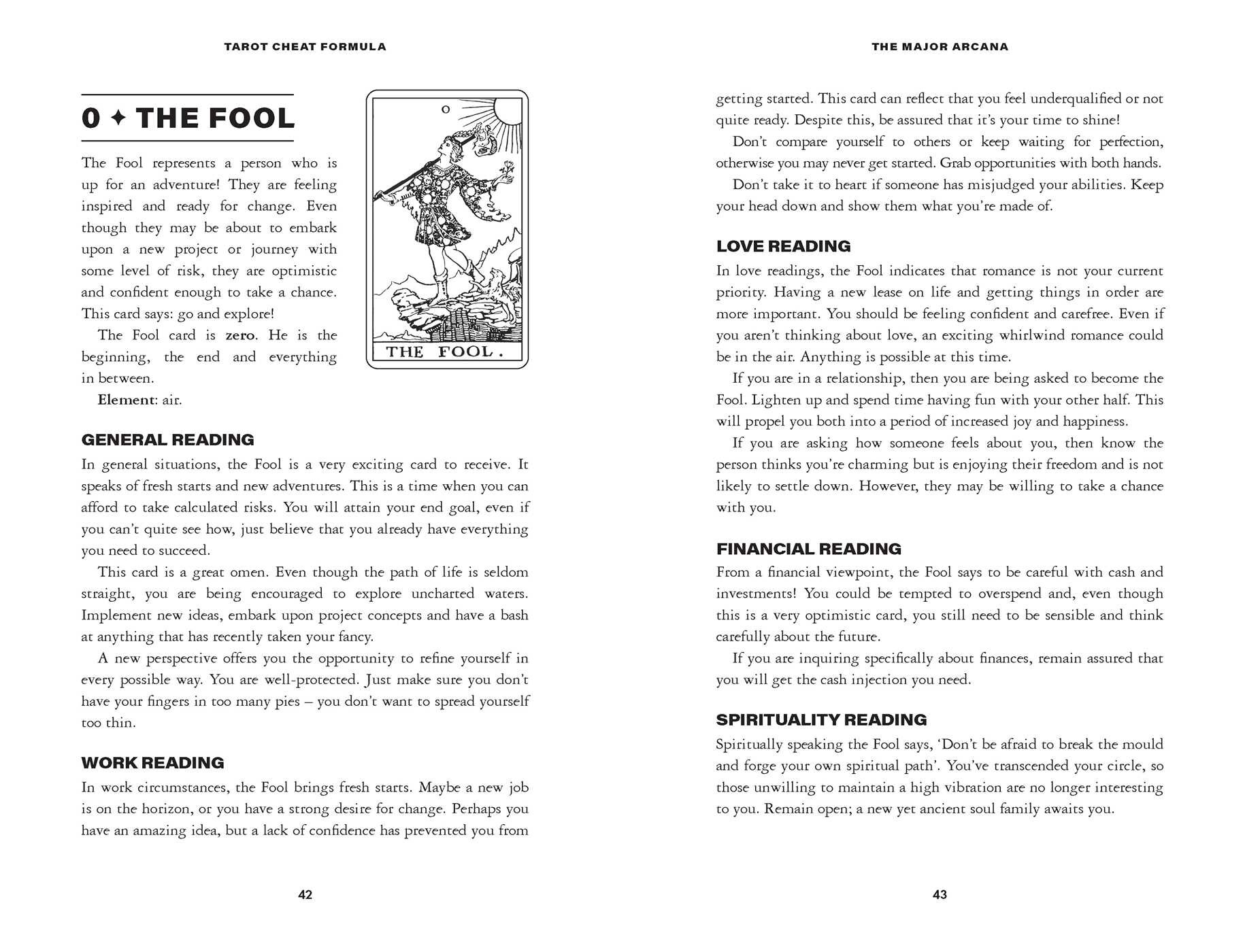 Tarot Cheat Formula