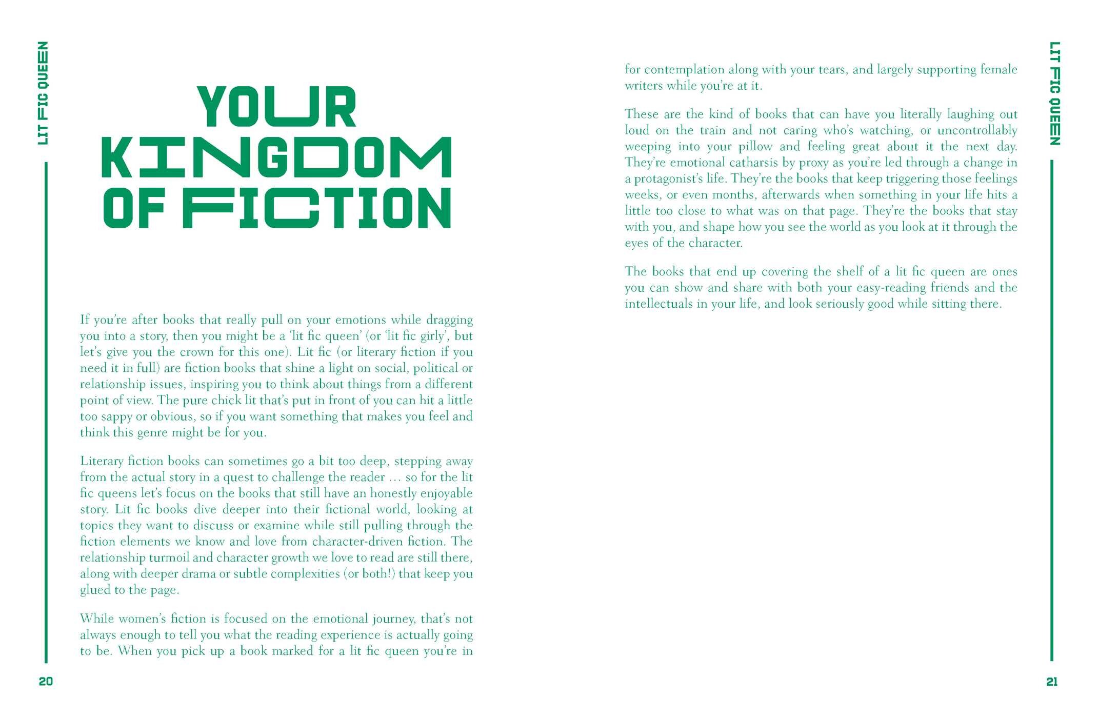 A  Reading Journal: Lit Fic Queen