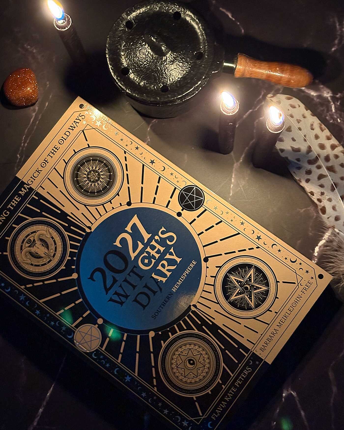 2027 Witch's Diary and Planner Calendar - Northern Hemisphere