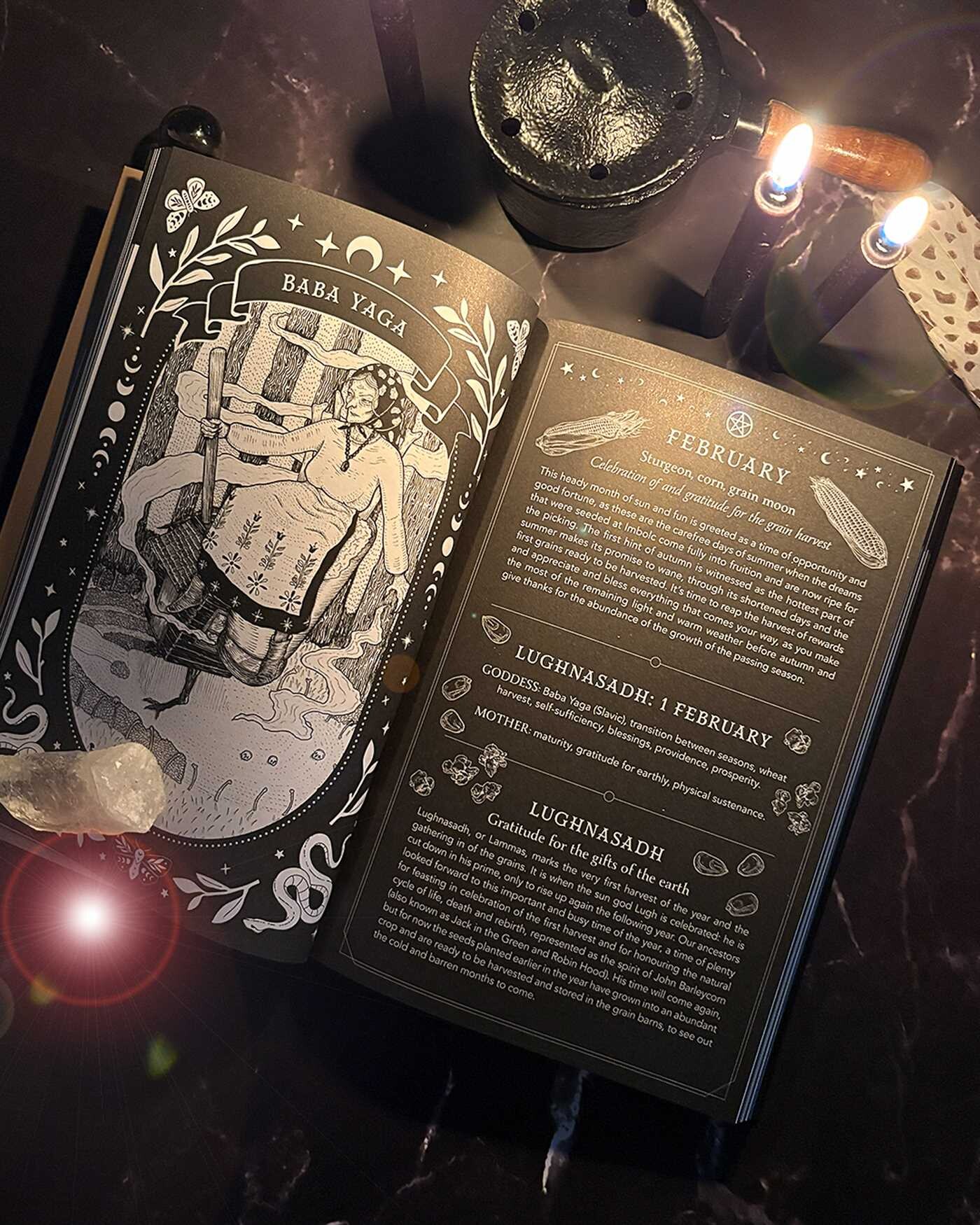 2027 Witch's Diary and Planner Calendar - Northern Hemisphere