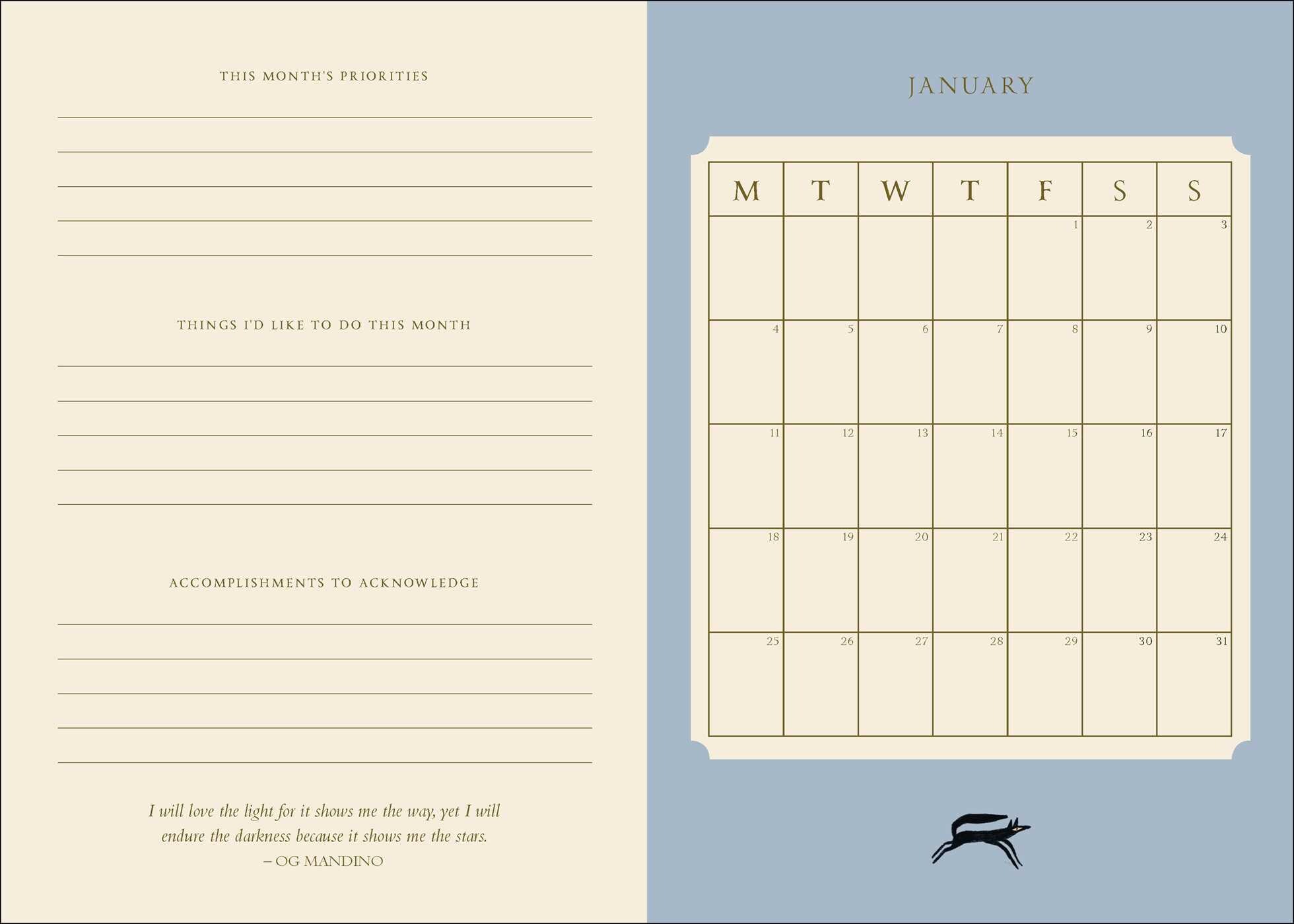 2027 Seasons of the Witch Planner Calendar