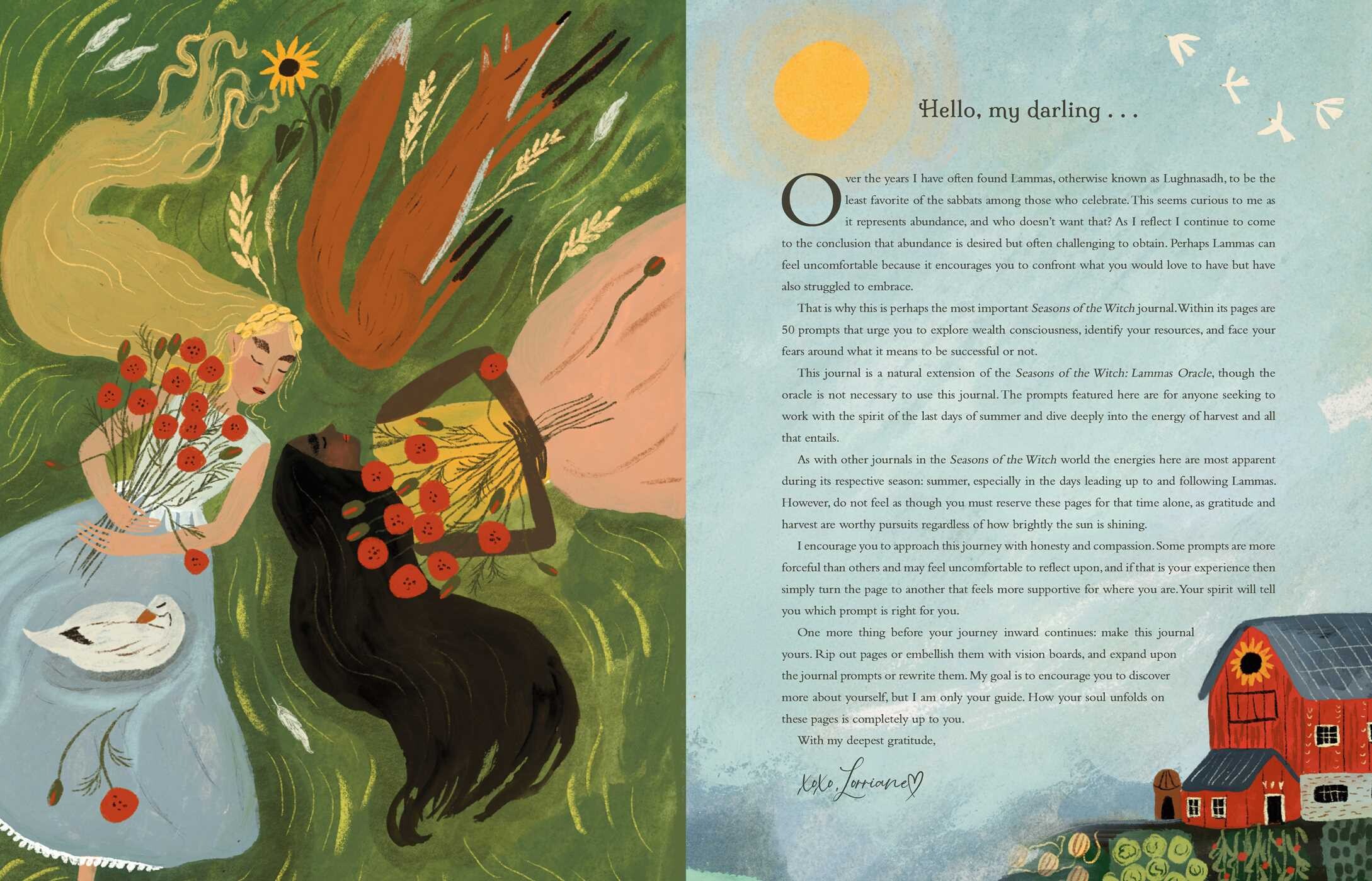 Seasons of the Witch Lammas Journal