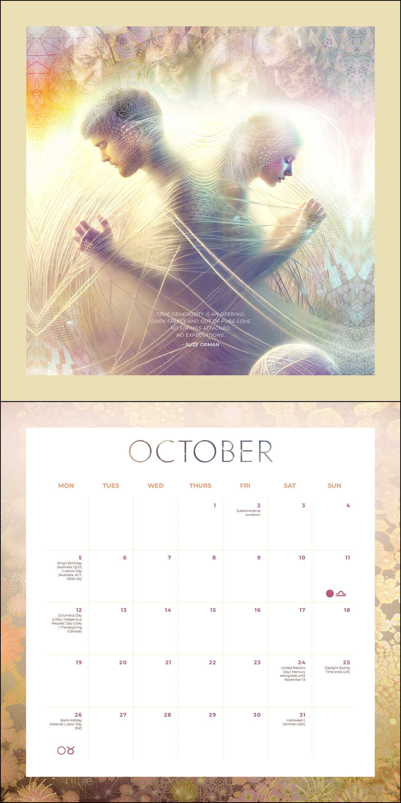 2026 Moon Wall Calendar