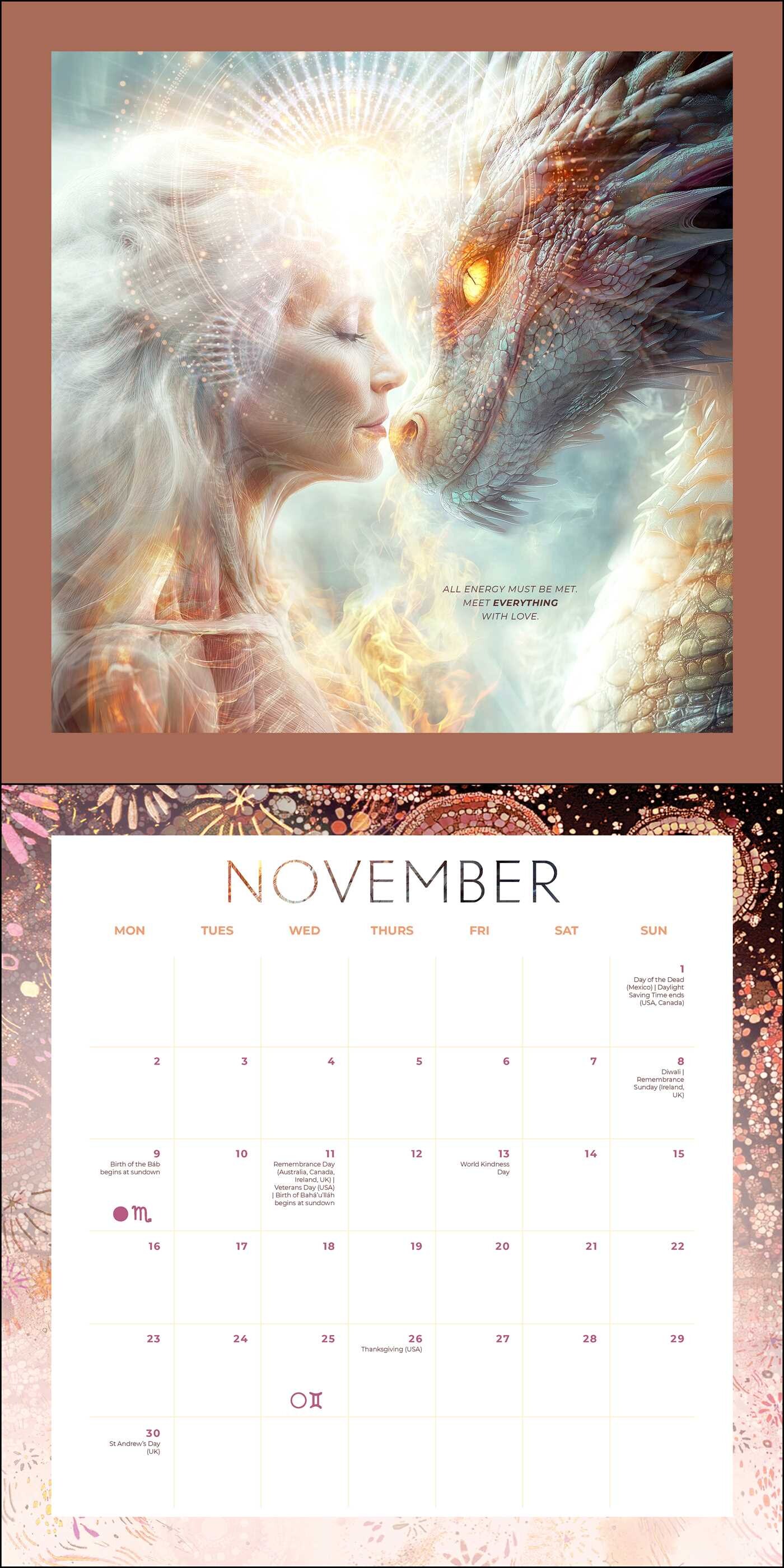 2026 Moon Wall Calendar