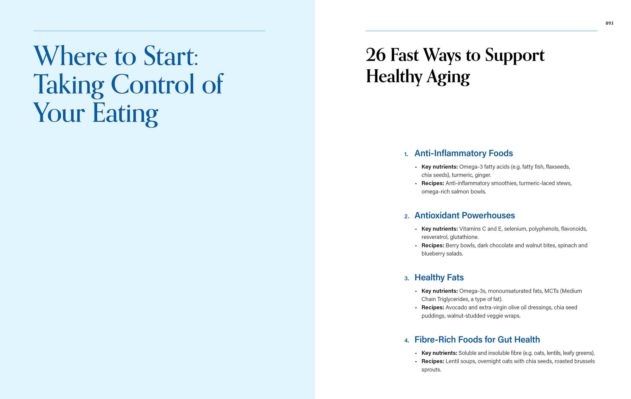 Recipes for Longevity