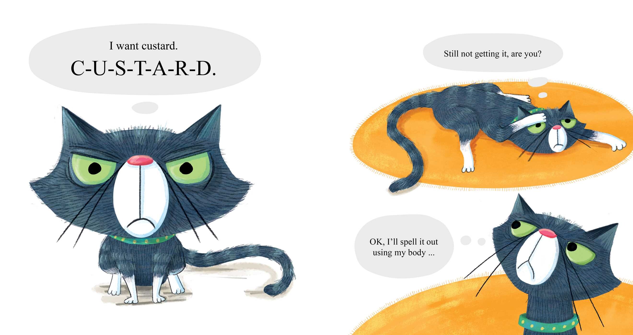 Cat Wants Custard
