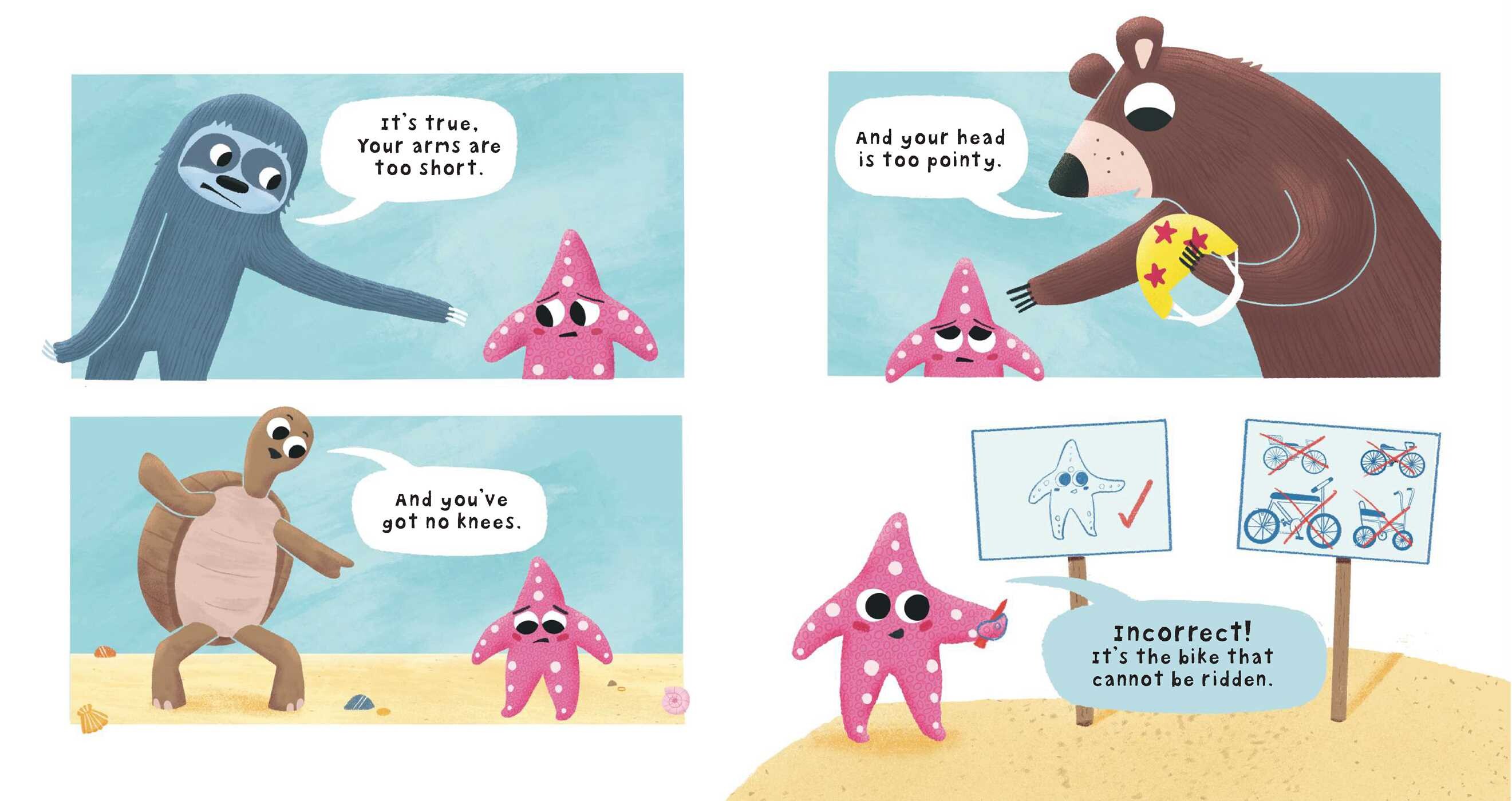 Starfish Can't Ride Bikes!
