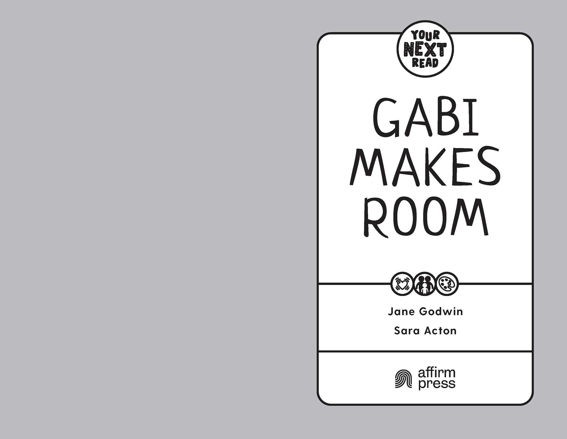Your Next Read Gold: Gabi Makes Room