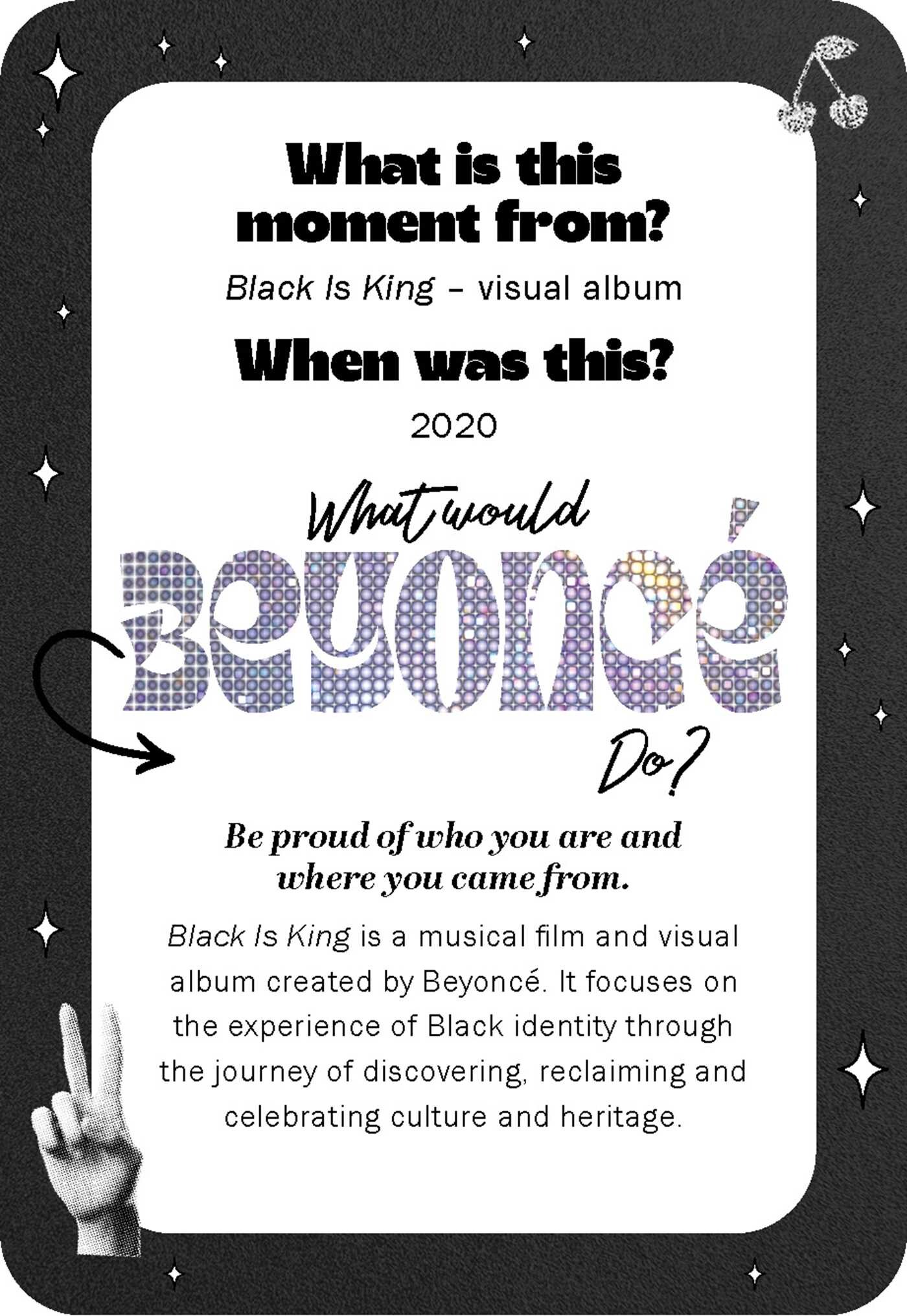 What Would Beyoncé Do?