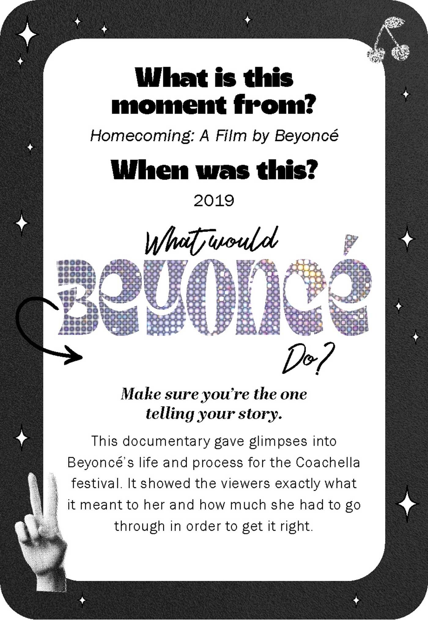 What Would Beyoncé Do?