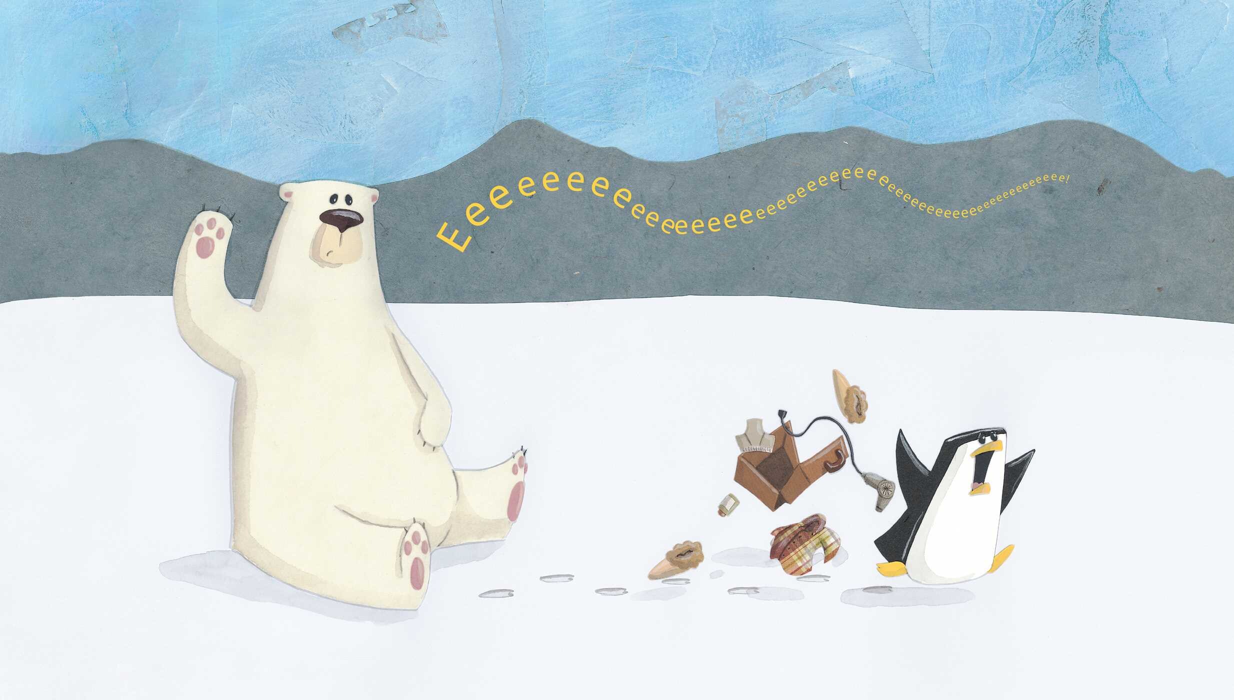Penguin and the Cupcake