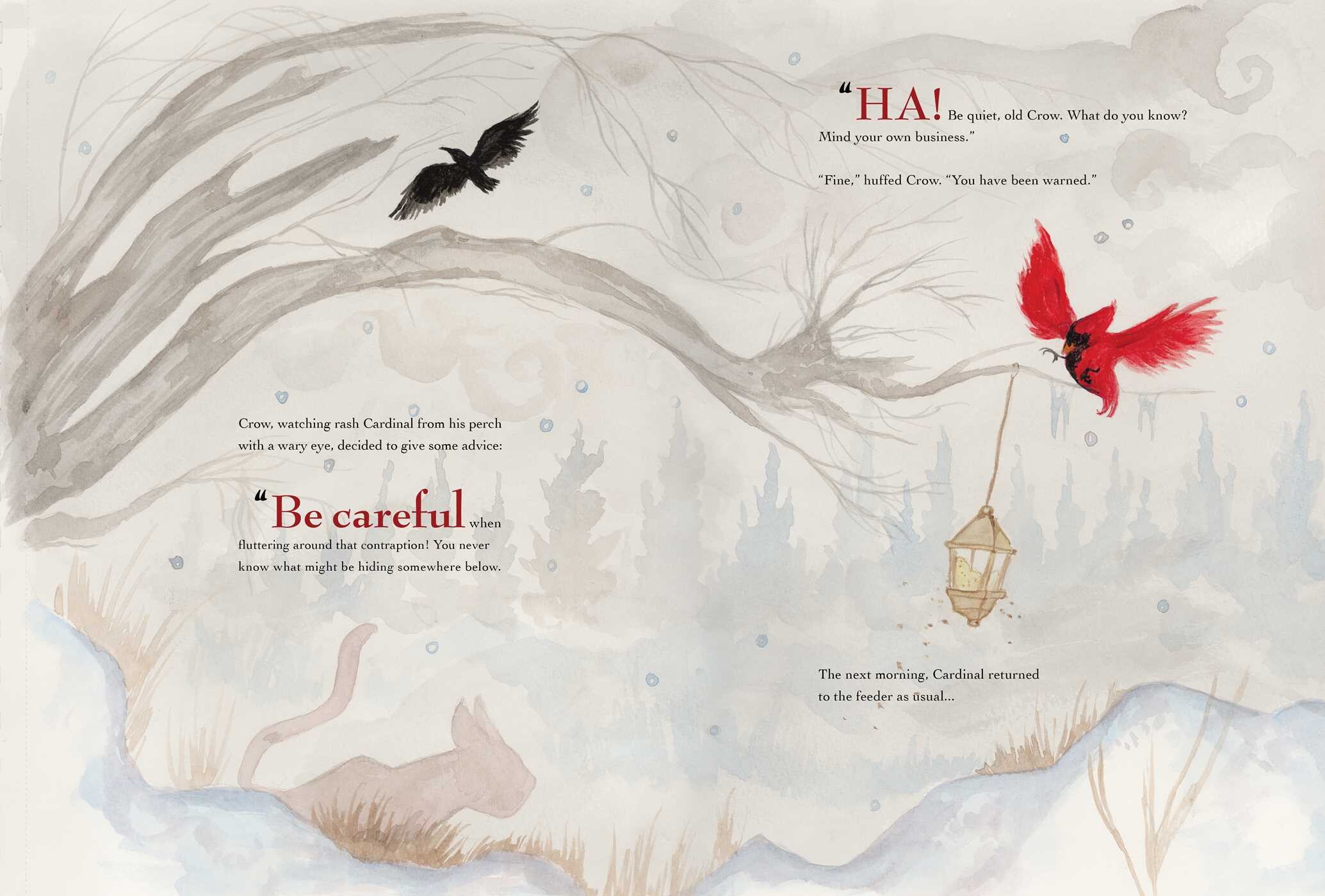 Cardinal & The Crow