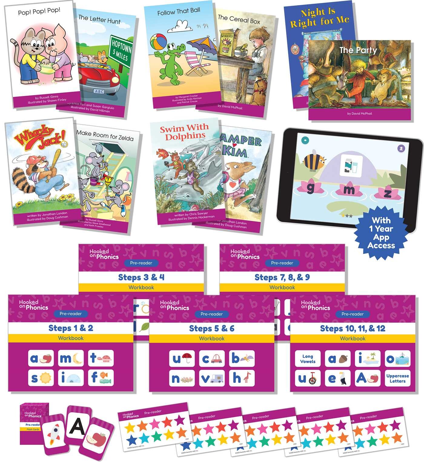 Hooked on Phonics Pre-reader Kit: Letters and Sounds
