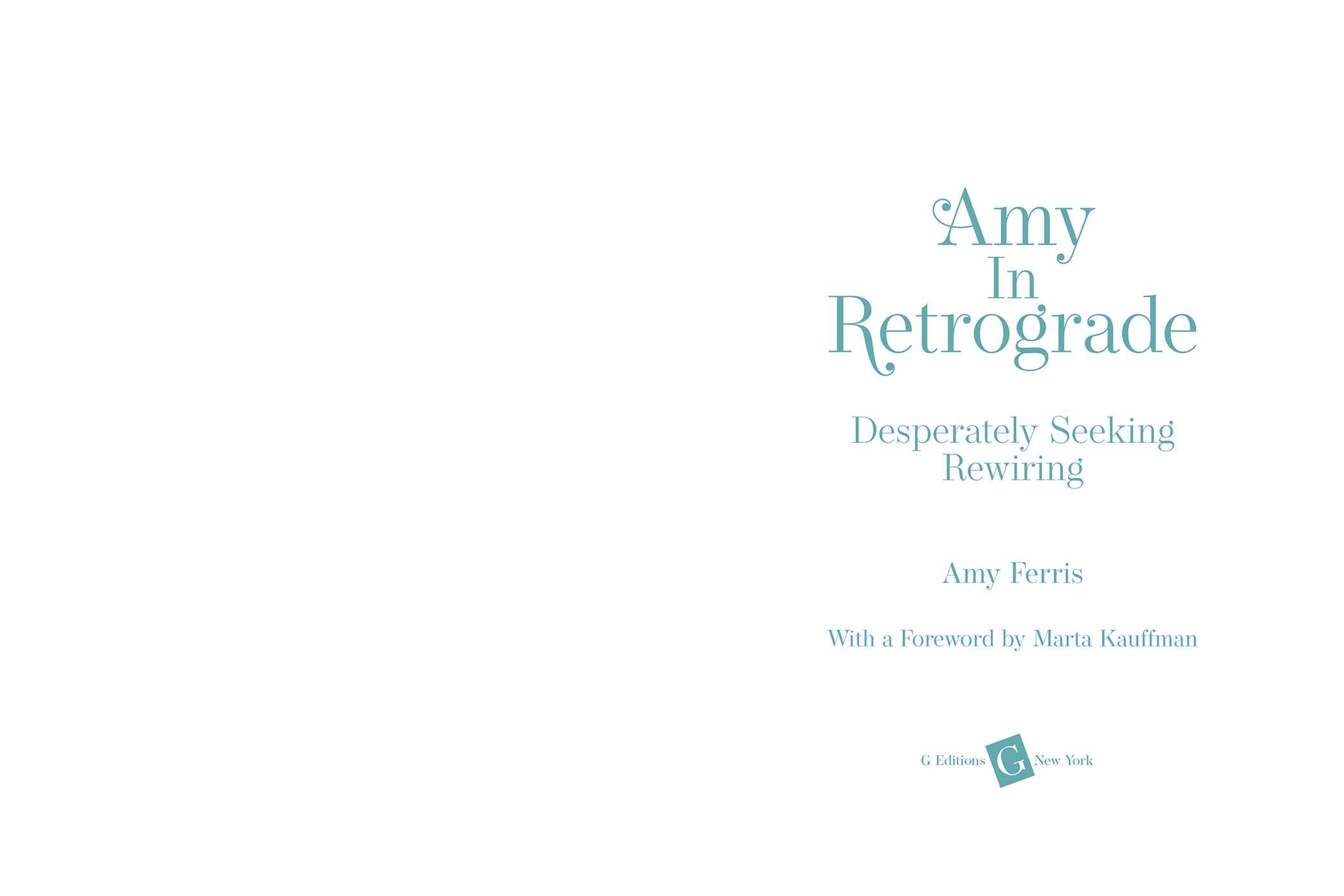 Amy in Retrograde