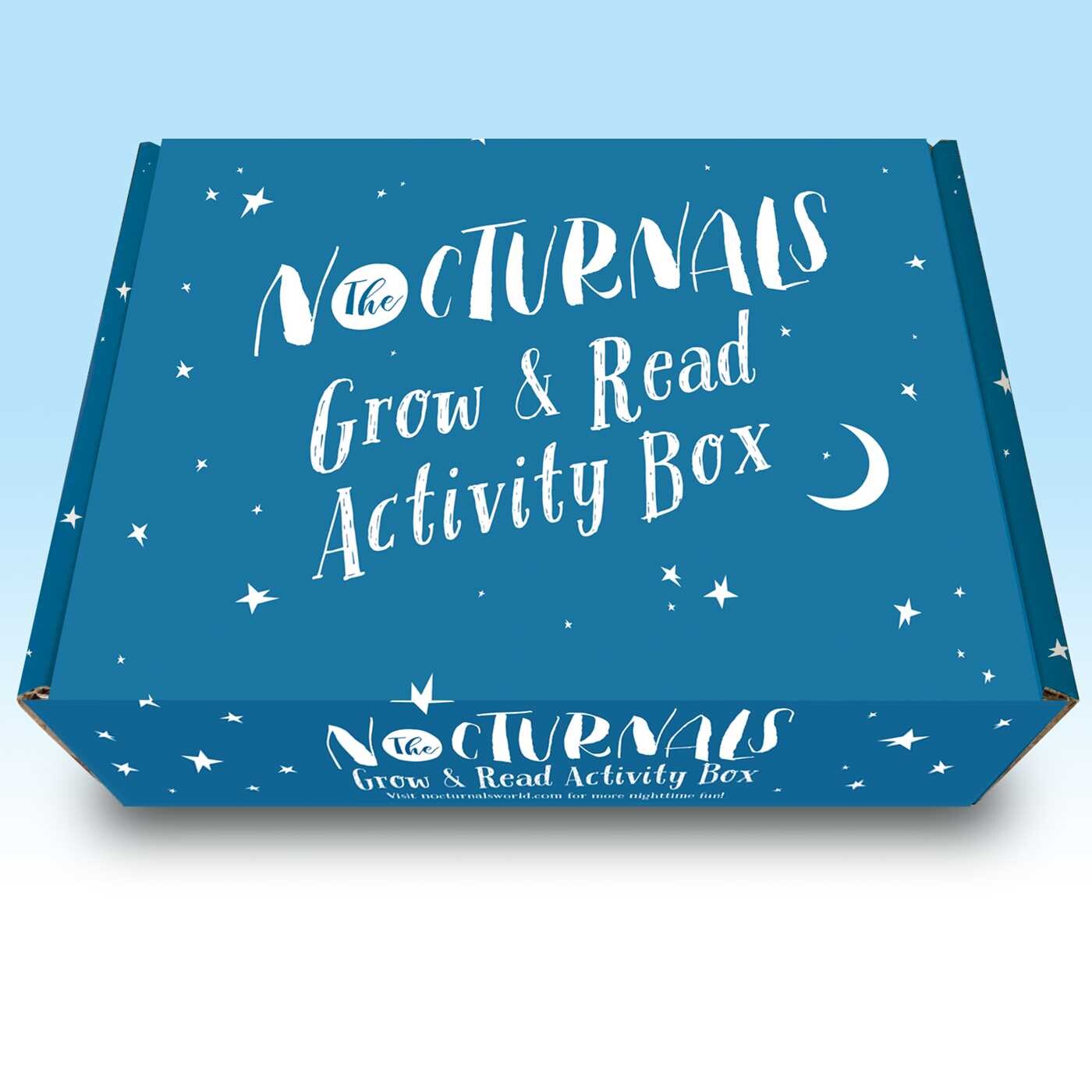 Nocturnals Grow & Read Activity Box