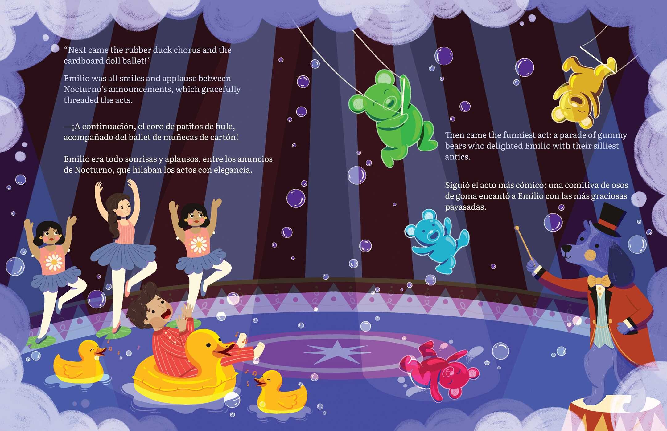 Emilio and His Dream Circus (Bilingual: English & Spanish)
