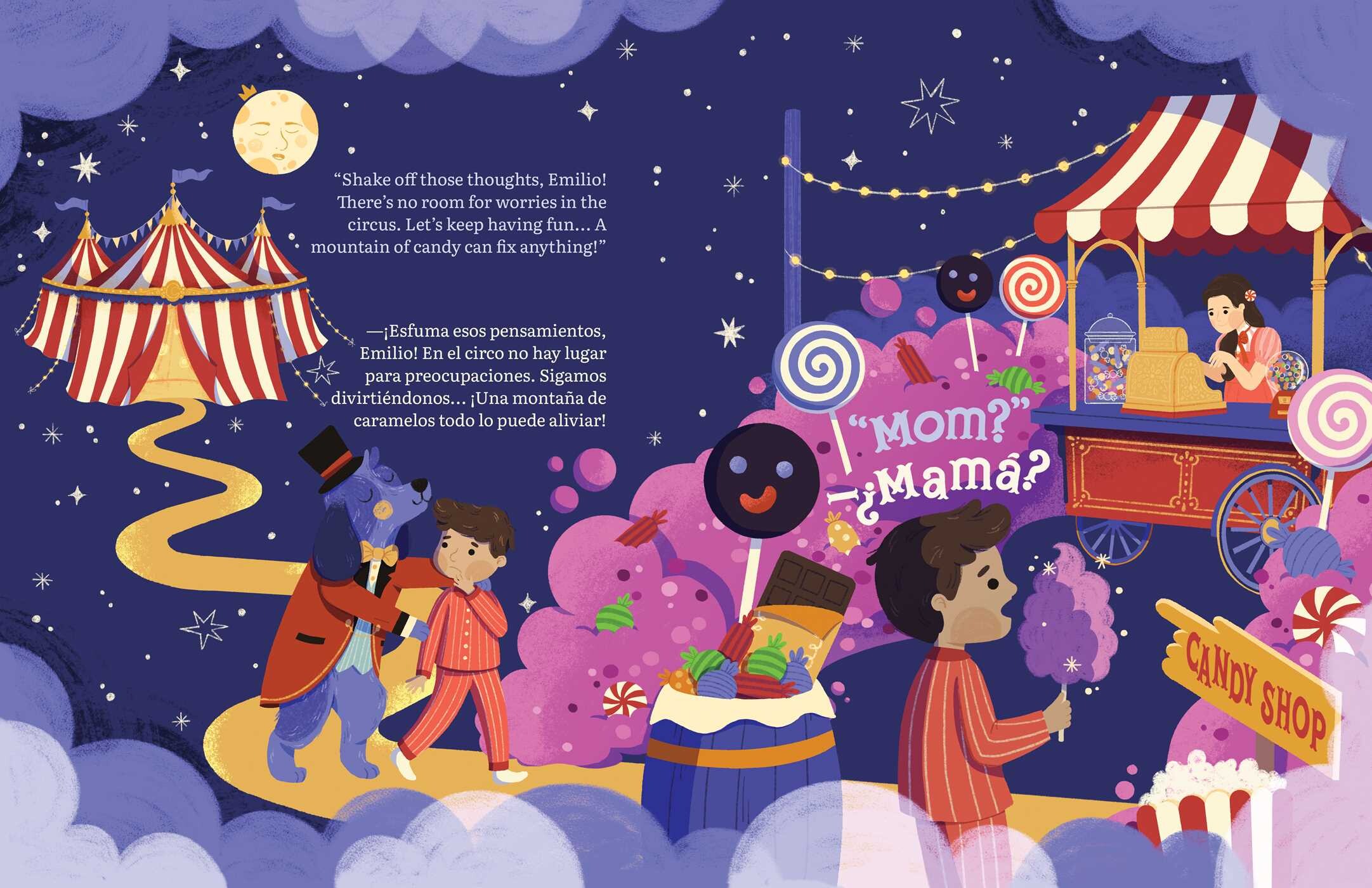 Emilio and His Dream Circus (Bilingual: English & Spanish)