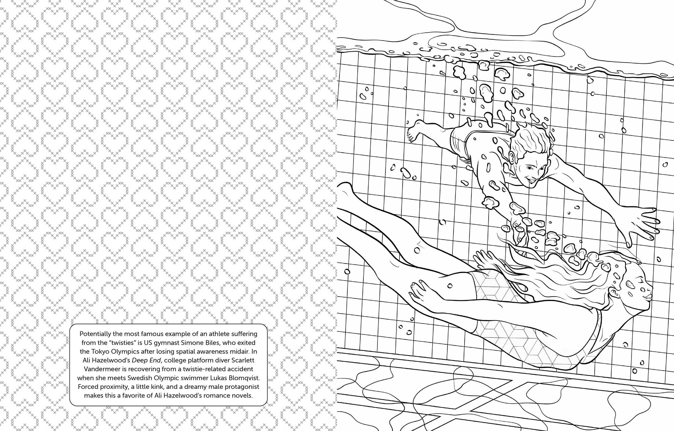I Love Sports Romance Coloring and Activity Book